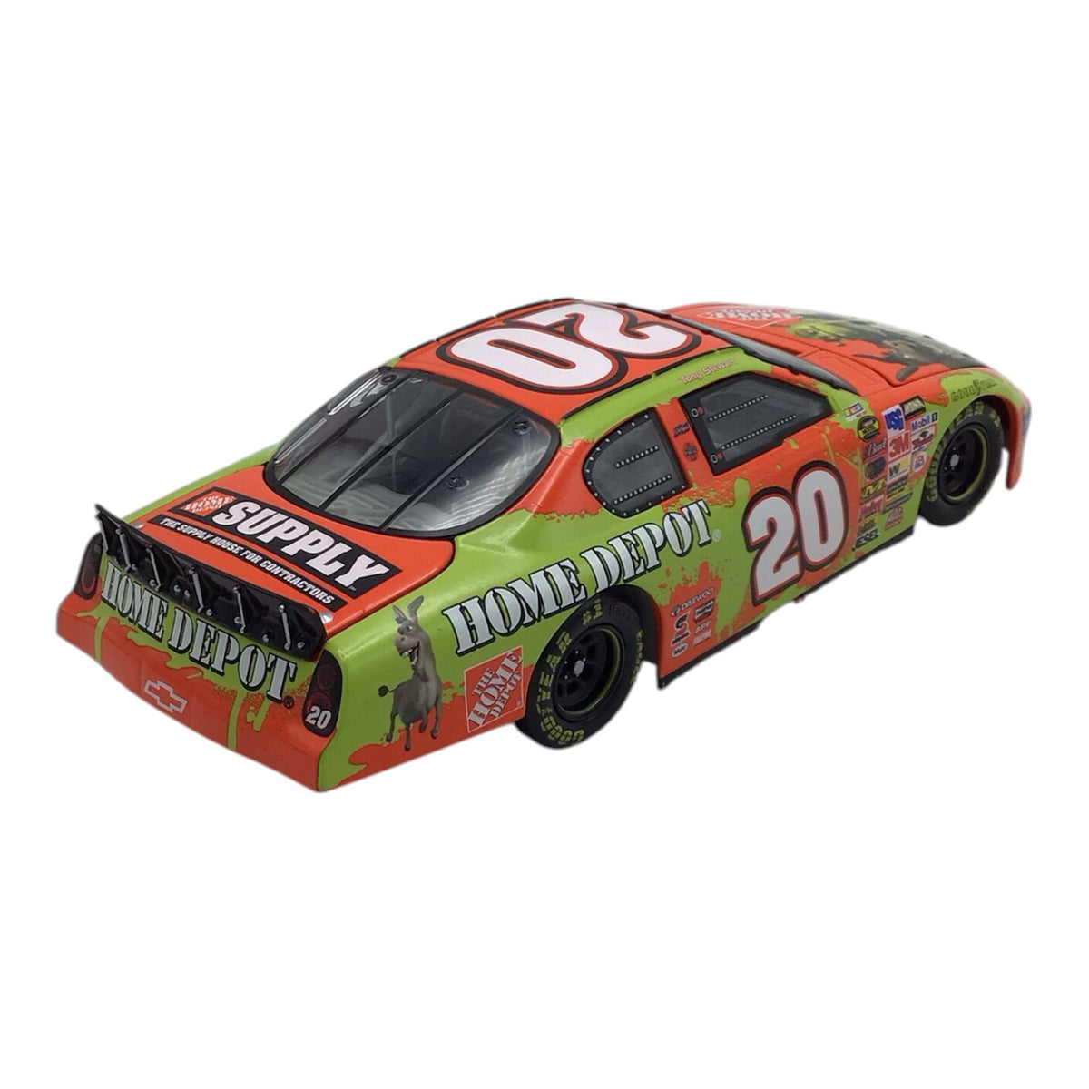 NASCAR 2004 Tony Stewart #20 Home Depot Shrek 3 Monte Carlo Model