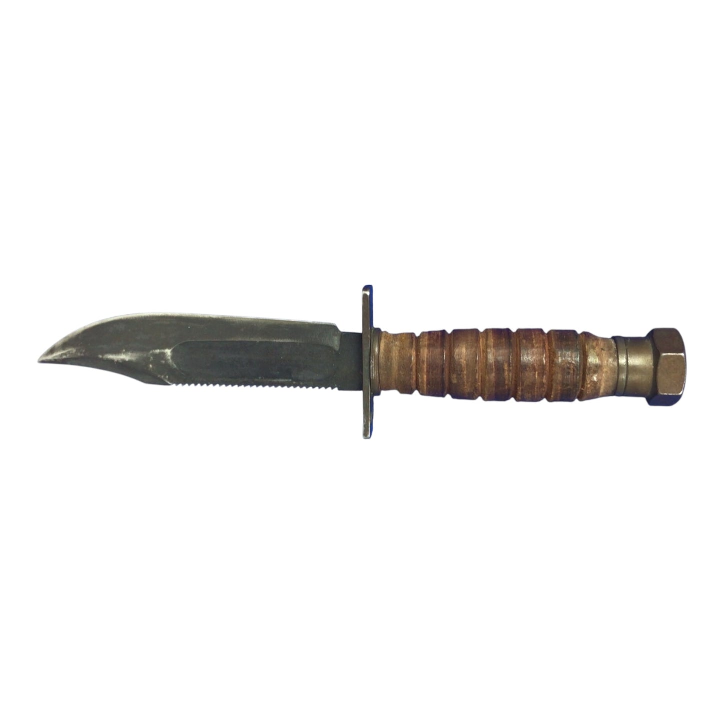 U.S. Vietnam War 1967 Camilus Pilot Survival Knife w/ Sheath & Sharping Stone