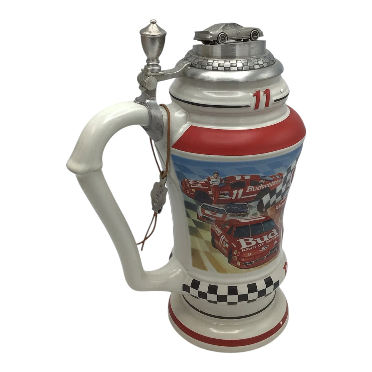 Budweiser Racing Bill Elliot #11 Racing Stein