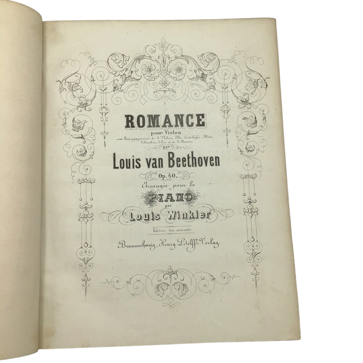 Beethoven's Complete Duos & Trios: Arranged for Piano Solo by Louis Winkler