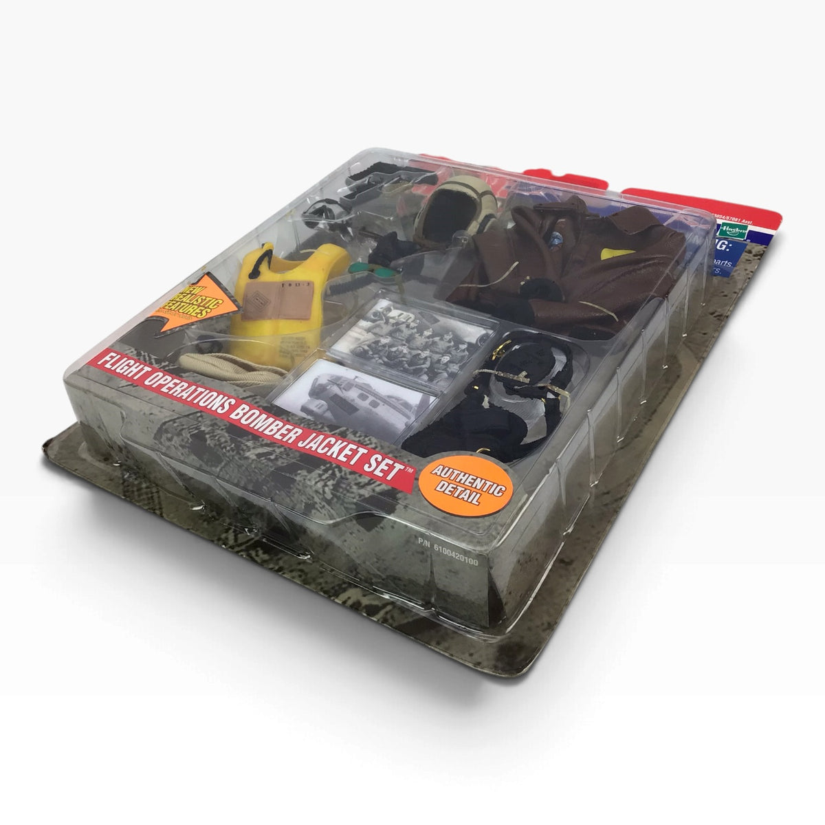 GI Joe Flight Operations Bomber Jacket Mission Gear Set (2001) – Hasbro Battle Gear #53054