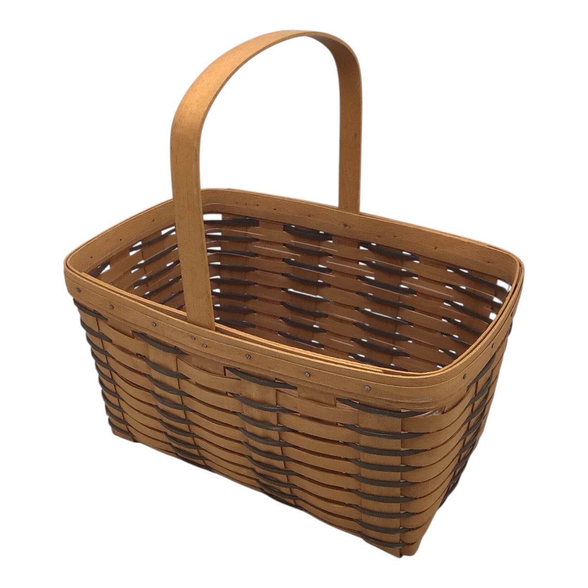 Longaberger Basket w/ Plastic Liner 15"x10"