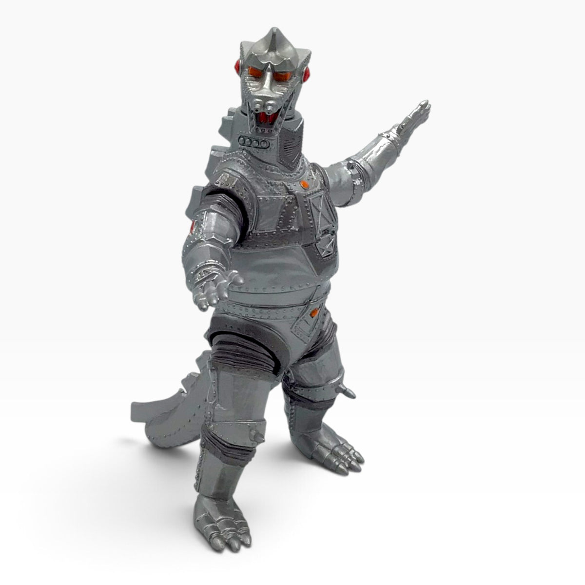 Bandai Classic Mechagodzilla 1974 Action Figure – 6.5" Metallic Silver – Godzilla Collectible