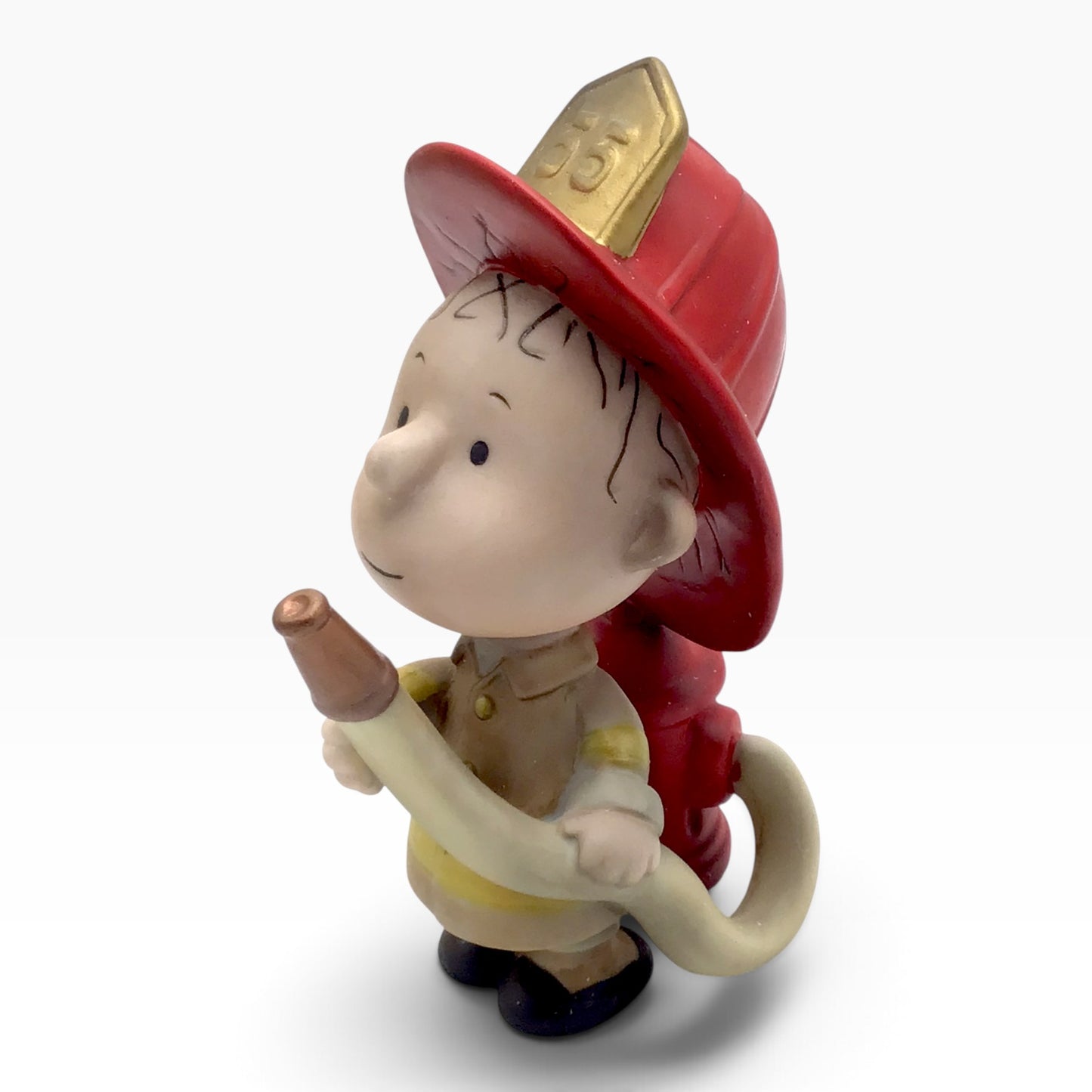 Hallmark Peanuts Gallery Firefighter Pigpen QPC4061 – Numbered Edition Figurine w/ box & COA