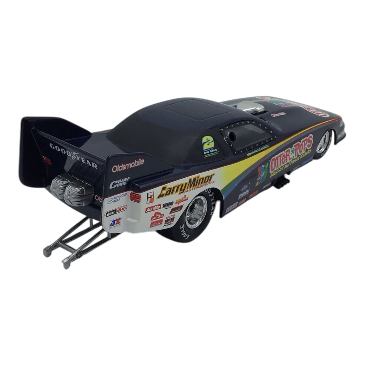 Ed McCulloch 1991 Oldsmobile Cutlass Otter Pops Nitro Funny Car Model