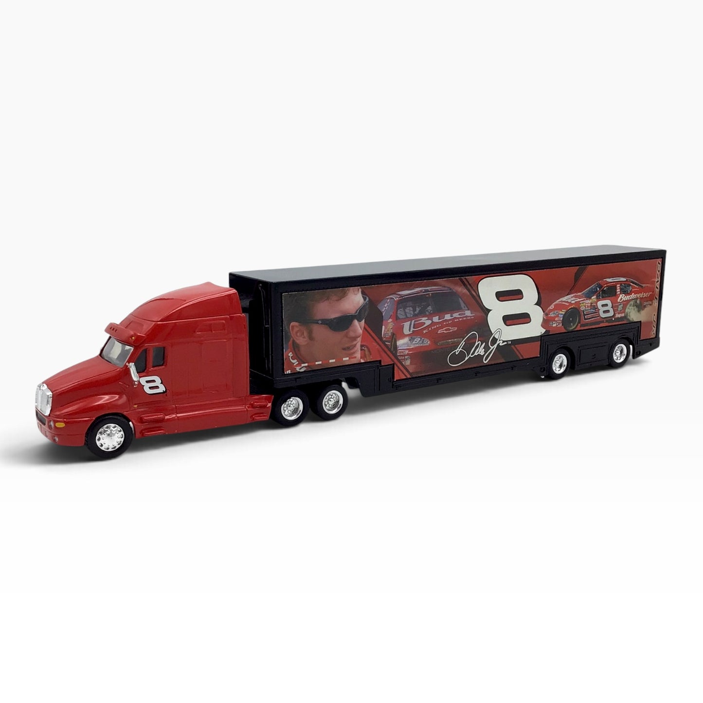 Dale Earnhardt Jr. #8 Budweiser 2004 Hauler – Scale Model Truck & Trailer – Limited Edition