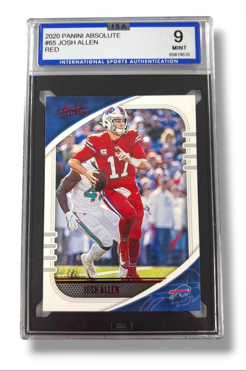 2020 Panini Absolute #65 Red Josh Allen ISA 9 Mint - 65819630