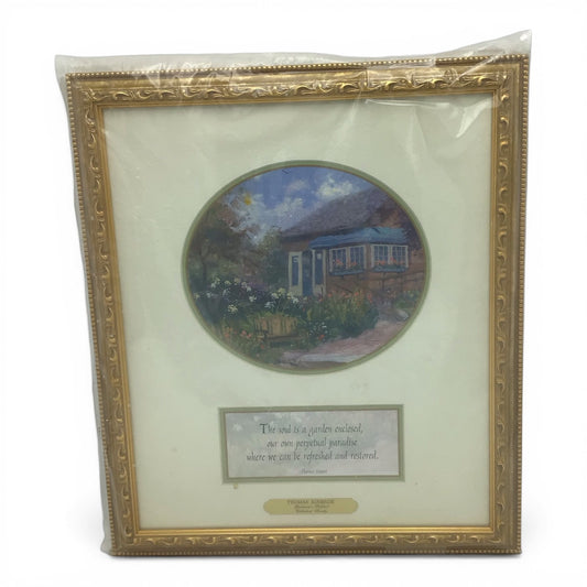 Thomas Kinkade Gardeners Retreat Print from the Collectors Society Series