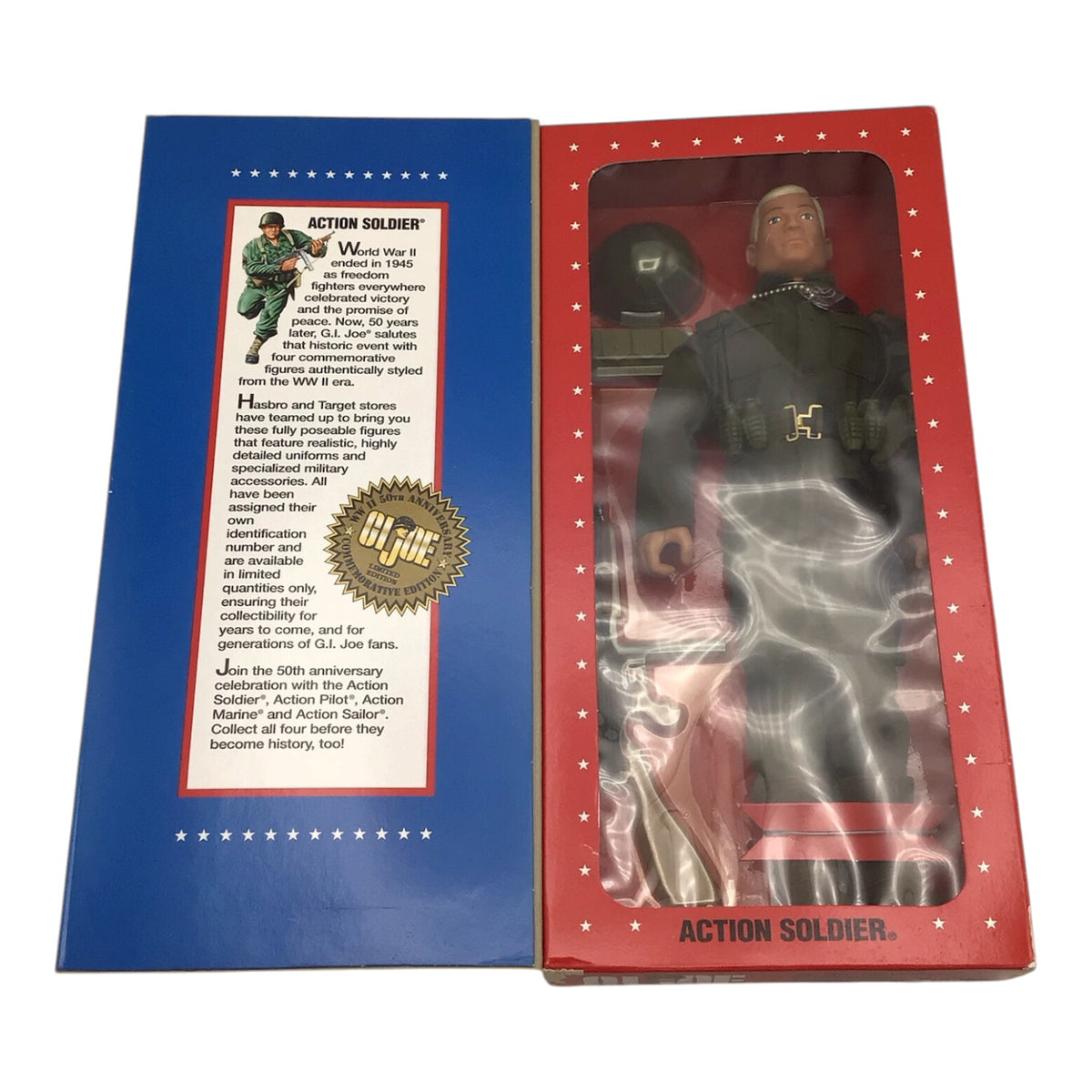 GI Joe Action Soldier Limited Edition WWII Commemorative Figure - Hasbro 1995