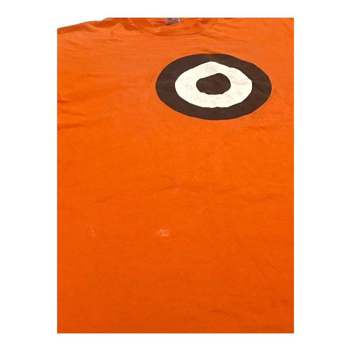 Vintage Pearl Jam 1995 Tour T-Shirt Orange Bullseye Graphic - XL
