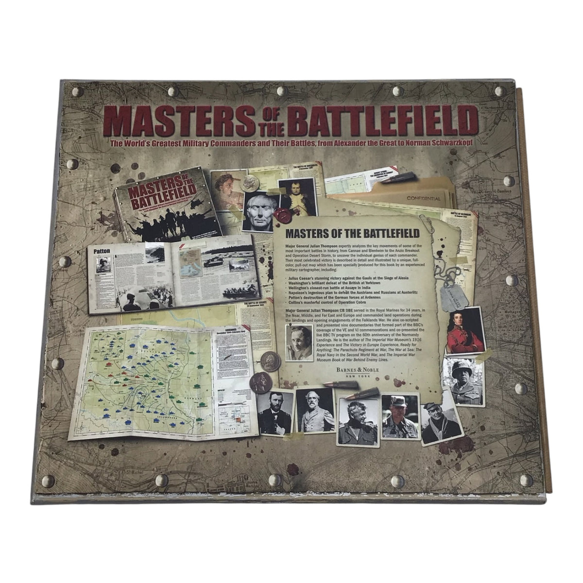 Masters of the Battlefield Hardcover Book