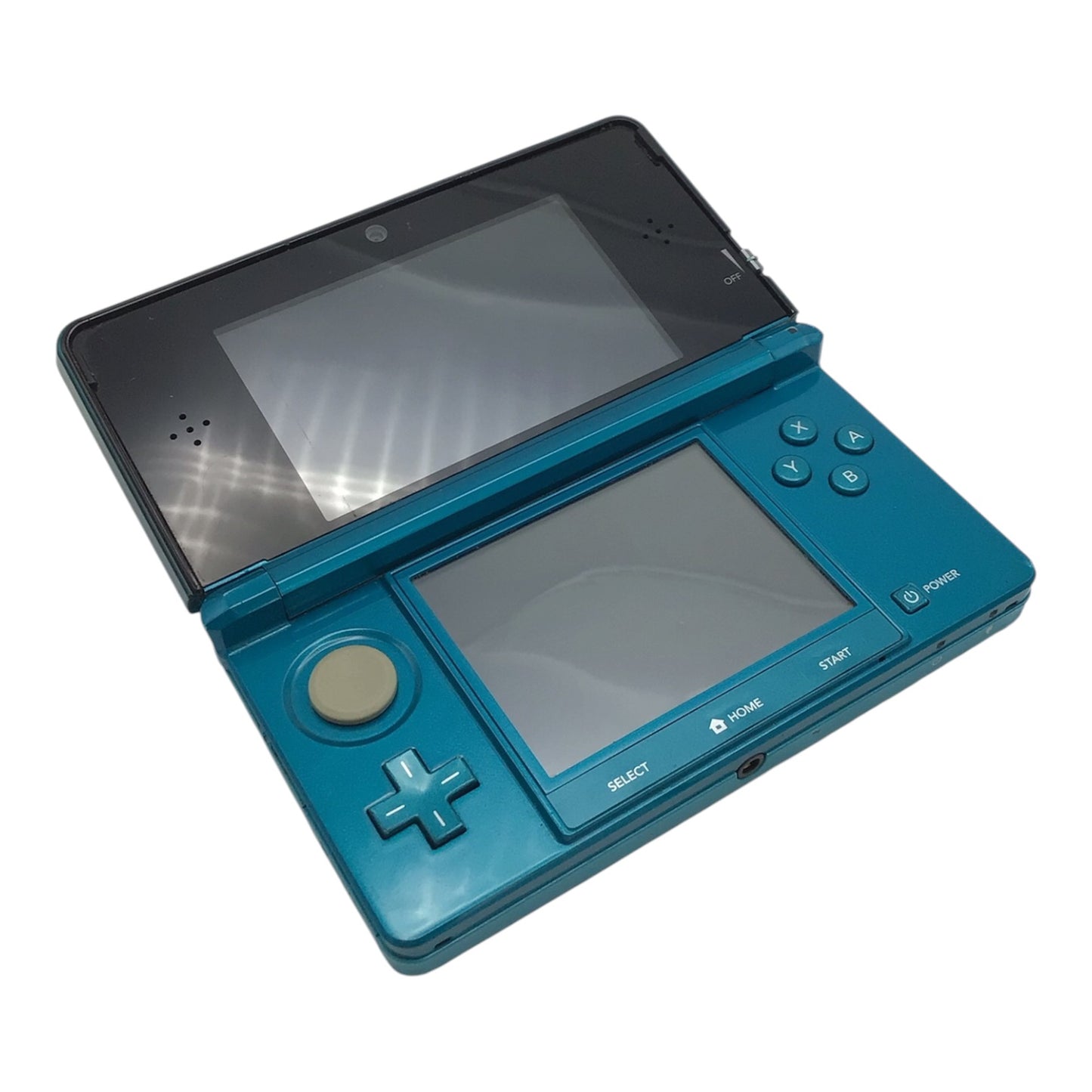 Nintendo 3DS w/ Charger Teal - Tested & Working
