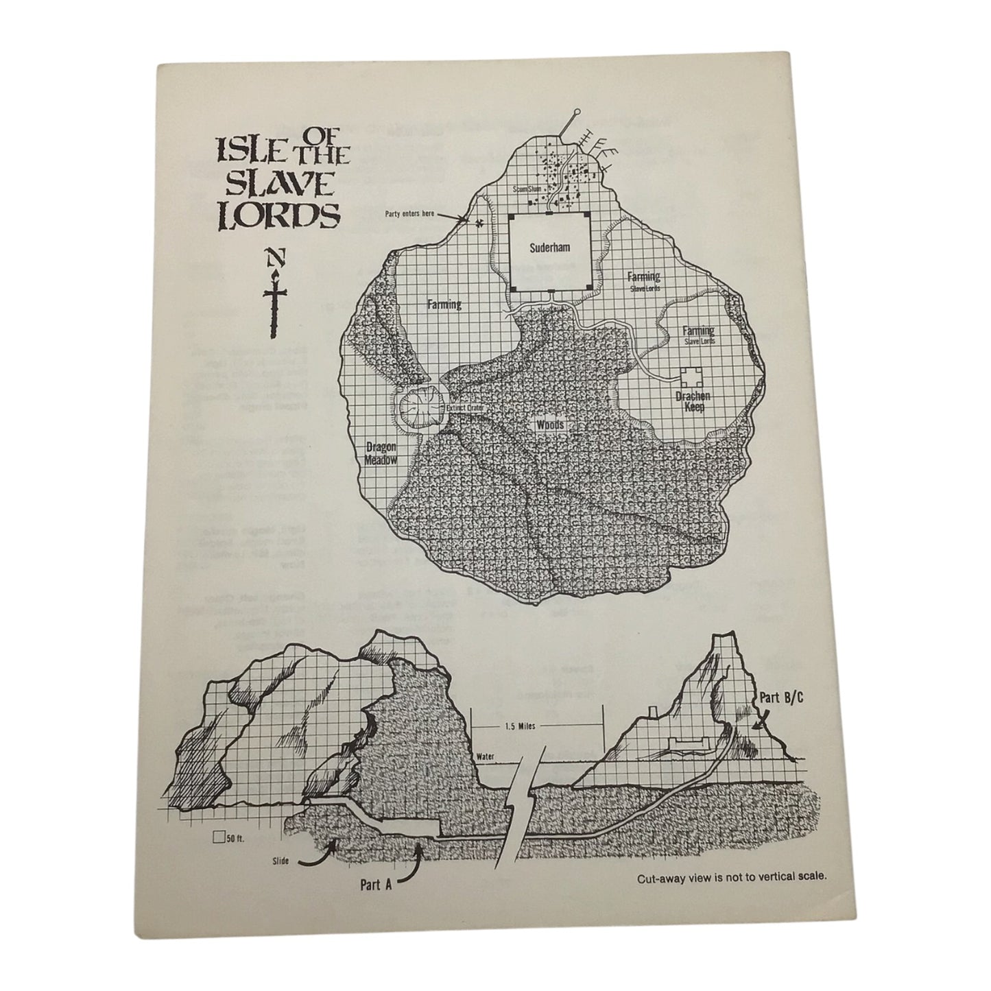 Dungeons & Dragons Module A3 Assault on the Aerie of the Slave Lords 1981