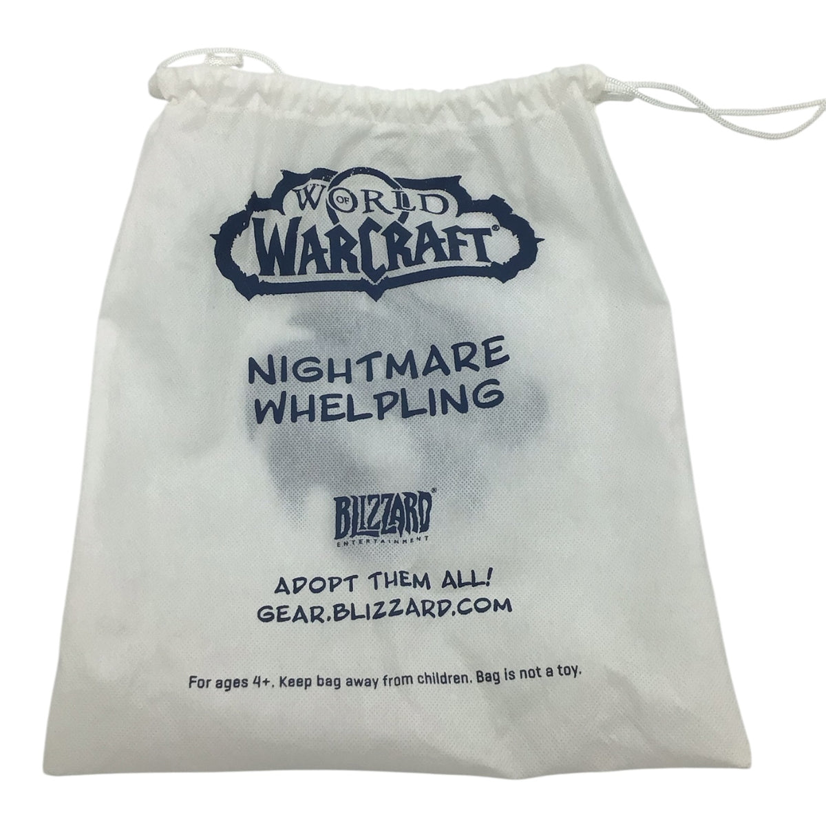 World of Warcraft Nightmare Whelping Plush w/ Bag - Blizzard Plush Collector Series (2016)