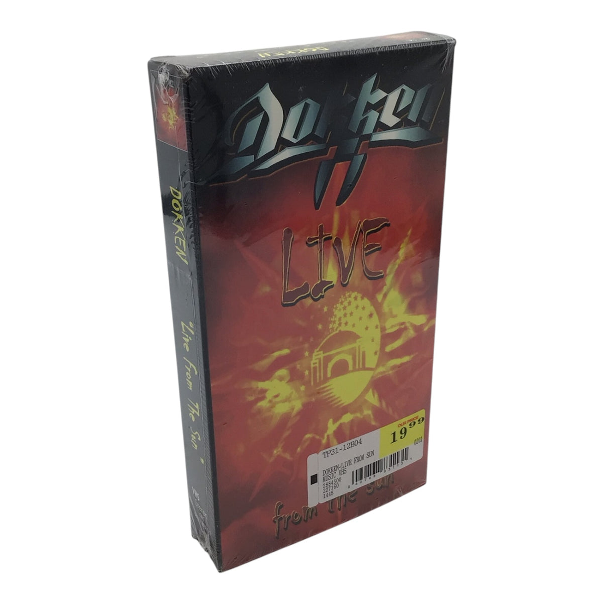 Dokken Live from the Sun VHS Tape