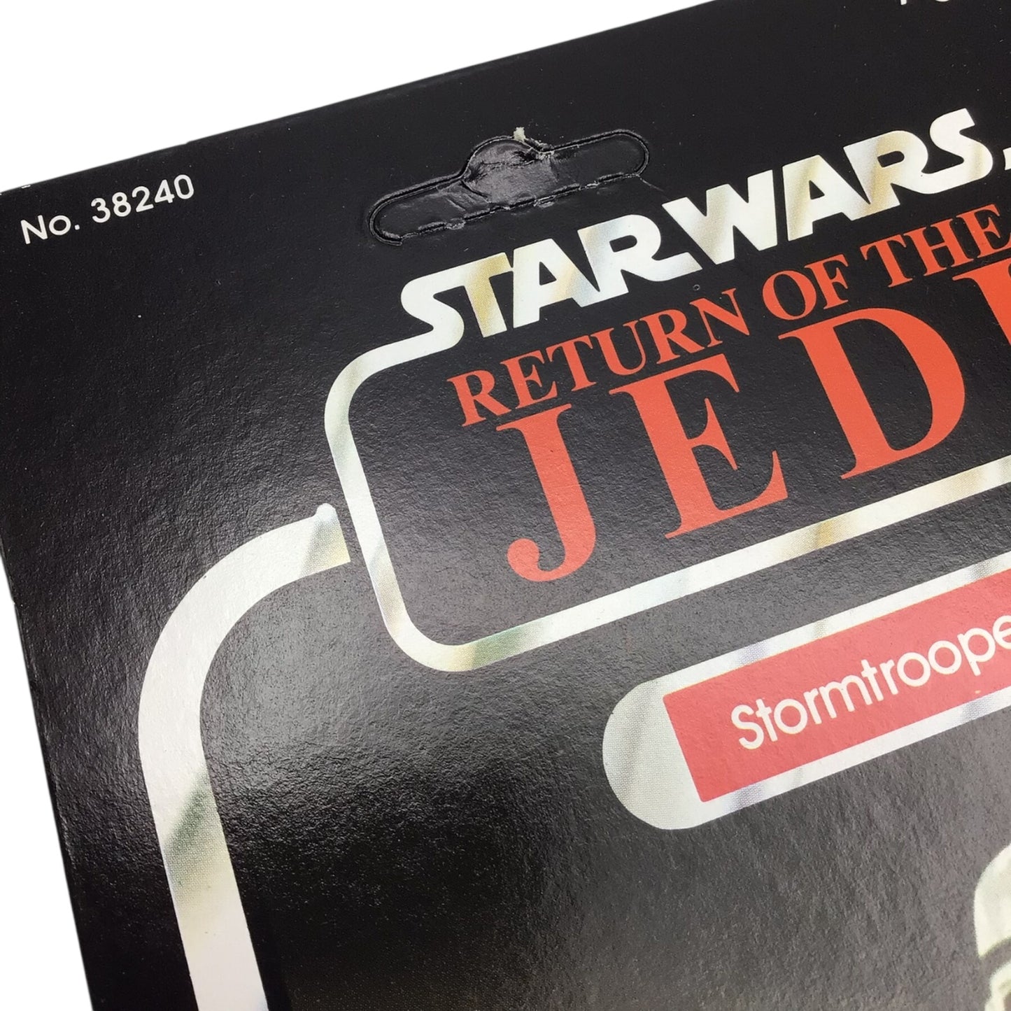 Kenner Star Wars Stormtrooper Action Figure – Return of the Jedi Carded Figure (Unpunched)