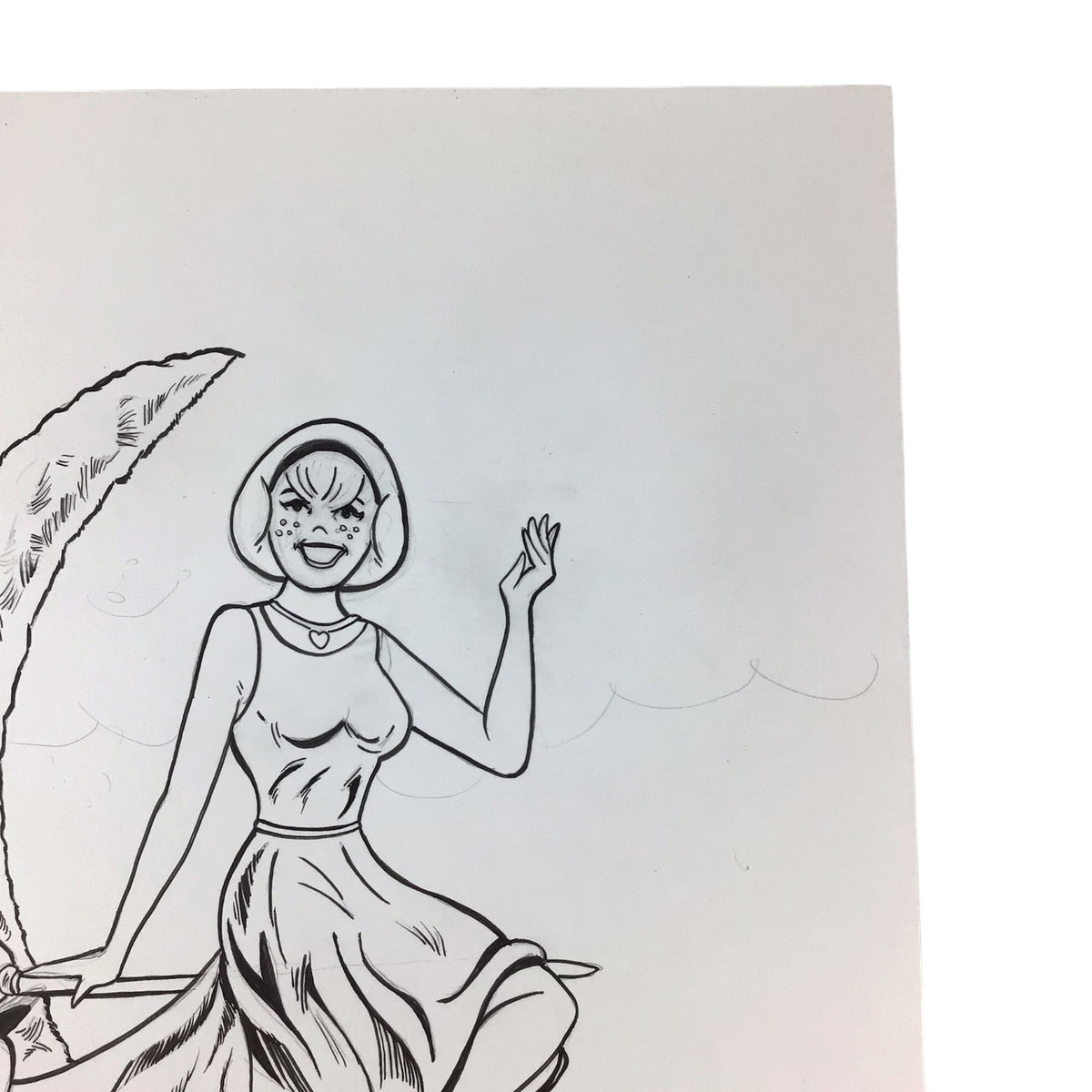 Archie Comics Original Ink Cover - Drawn by Richard Murizio