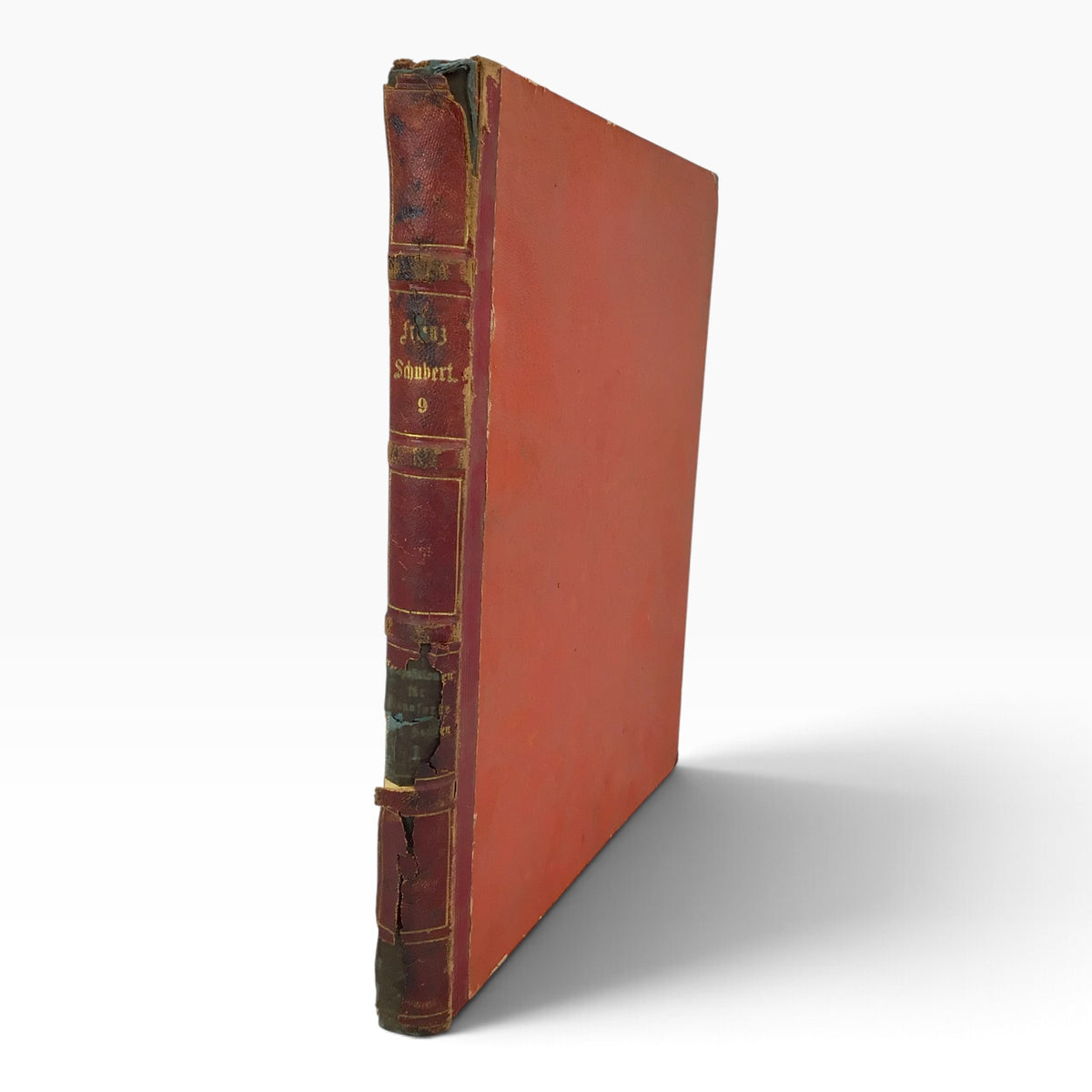 Franz Schubert Complete Compositions Piano Four Hands 1 Volume 9 – Antique German Piano Music Sheet Book