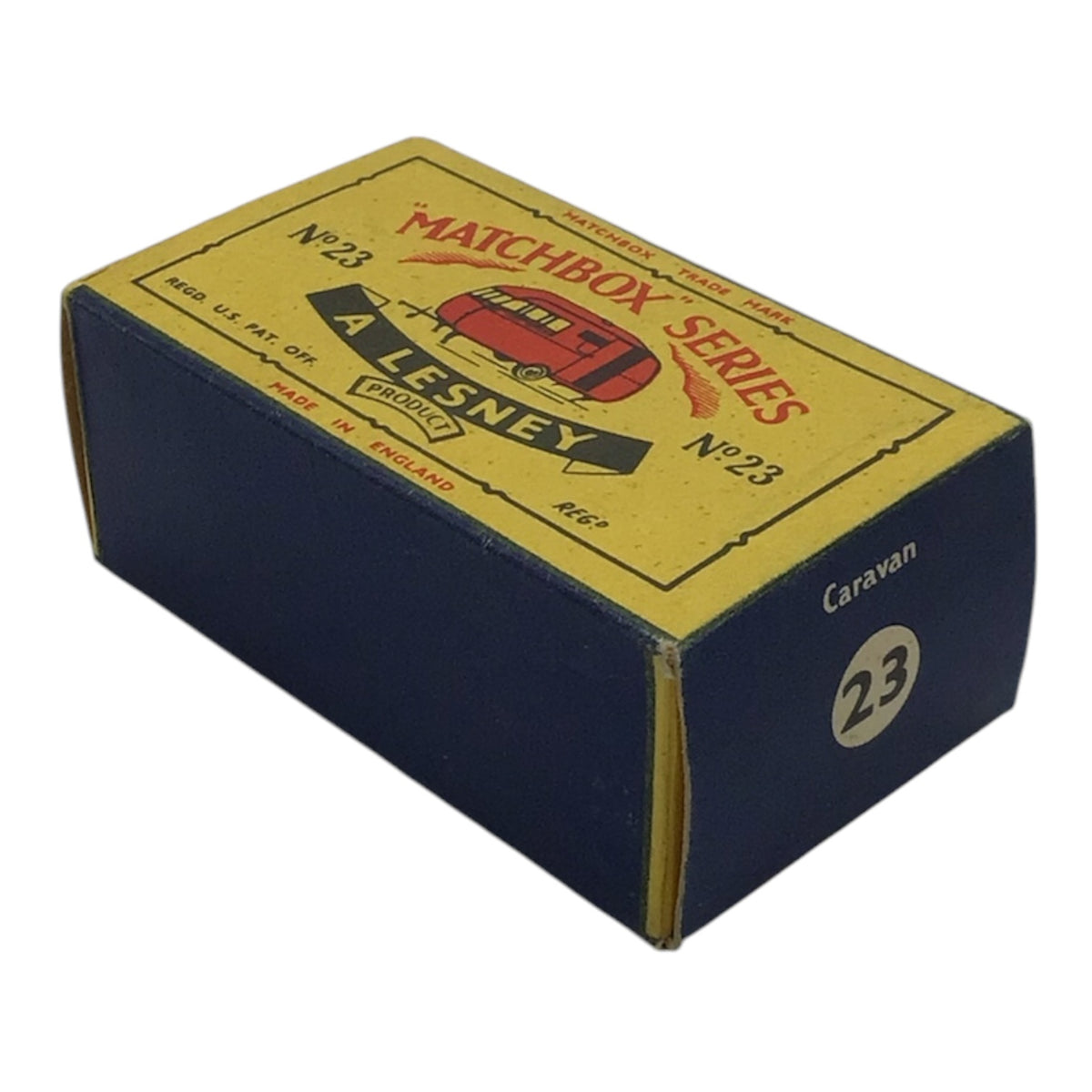 Lesney Matchbox Series No. 23 Caravan w/ Original Box