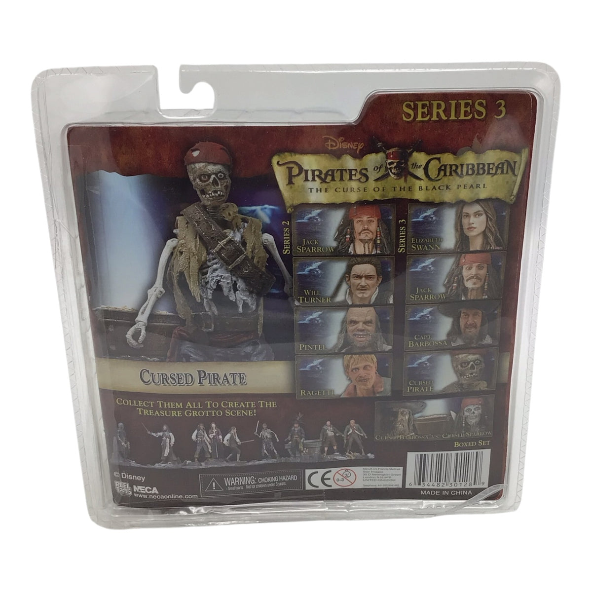Pirates of the Caribbean Cursed Pirate Series 3 Figure - NECA