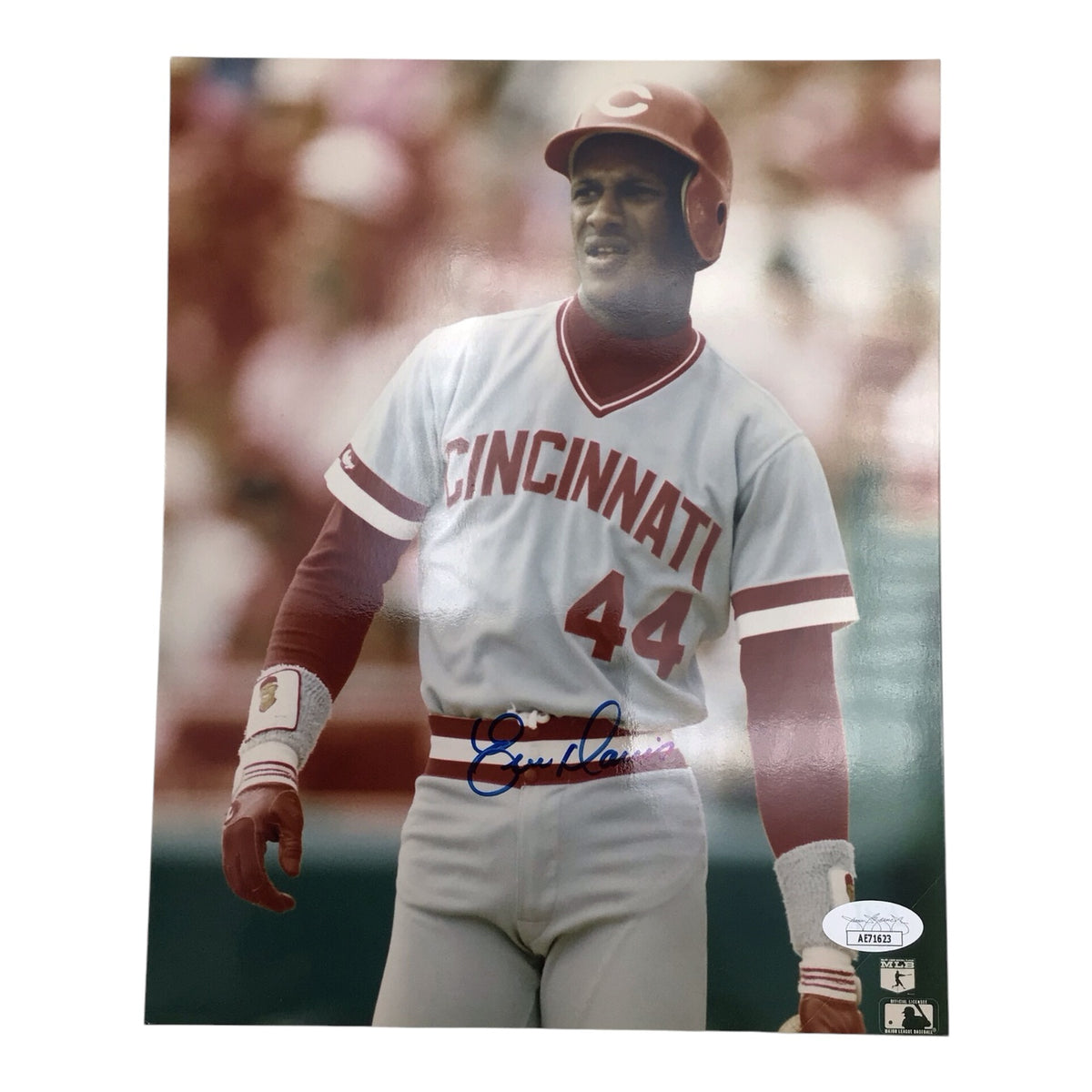 Eric Davis Signed 8x10 Photo - Cincinnati Reds