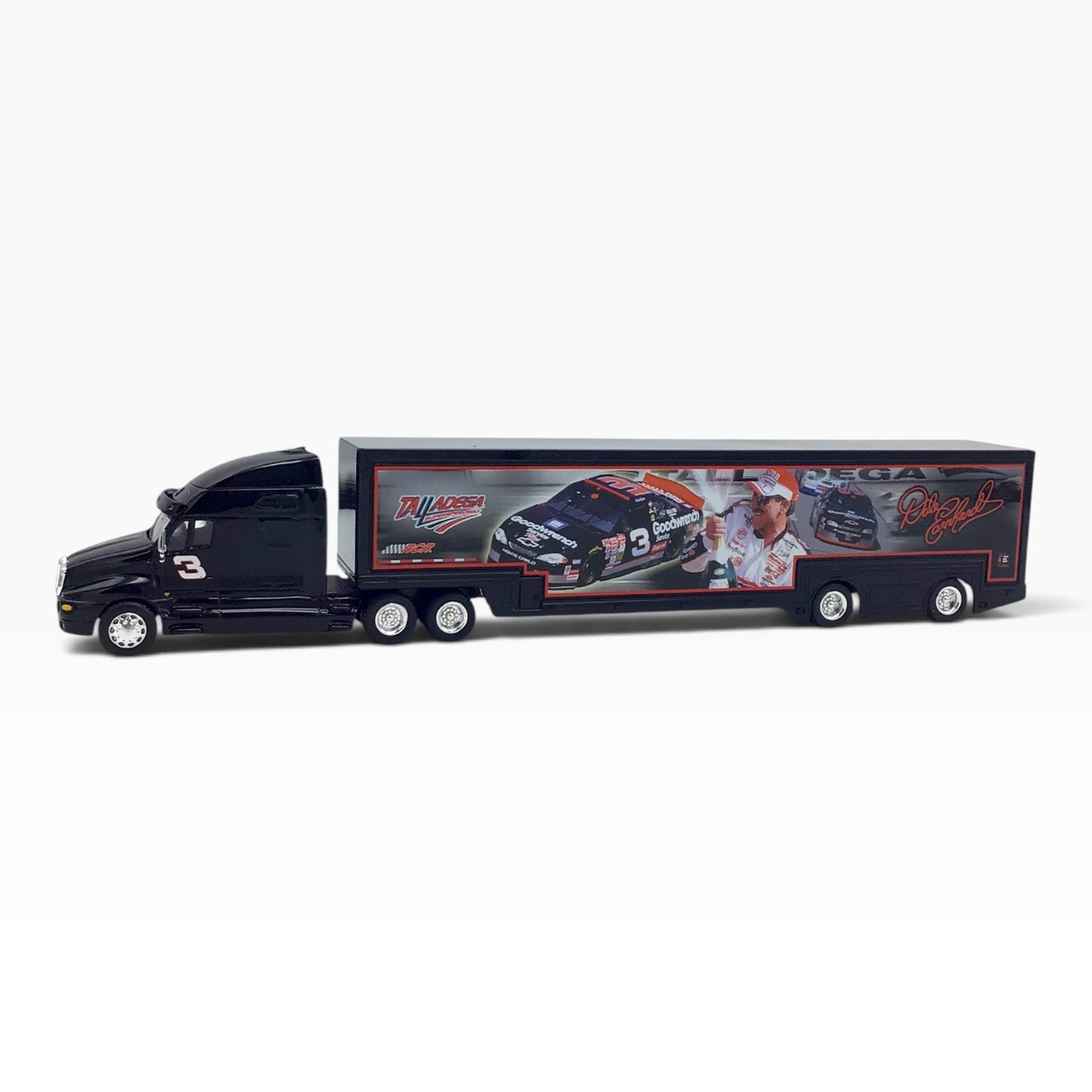 Dale Earnhardt #3 GM Goodwrench Talladega Track Tribute 2007 Hauler – 1:64 Scale Model Truck & Trailer - Limited Edition