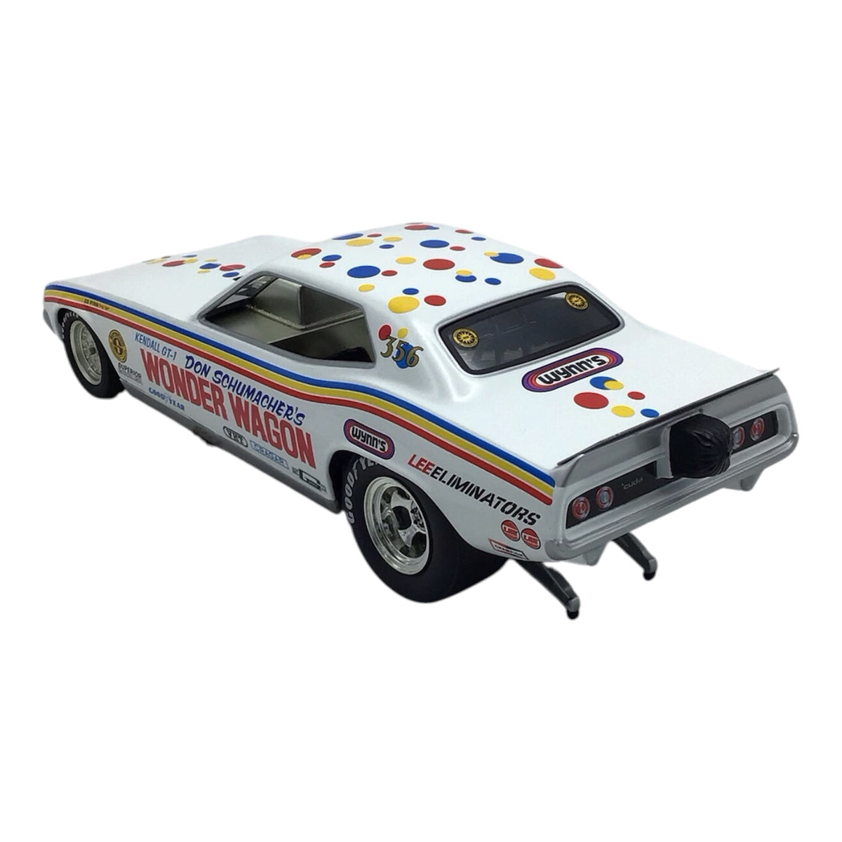 Don Schumacher Wonder Wagon Plymouth Barracuda Nitro Funny Car Model