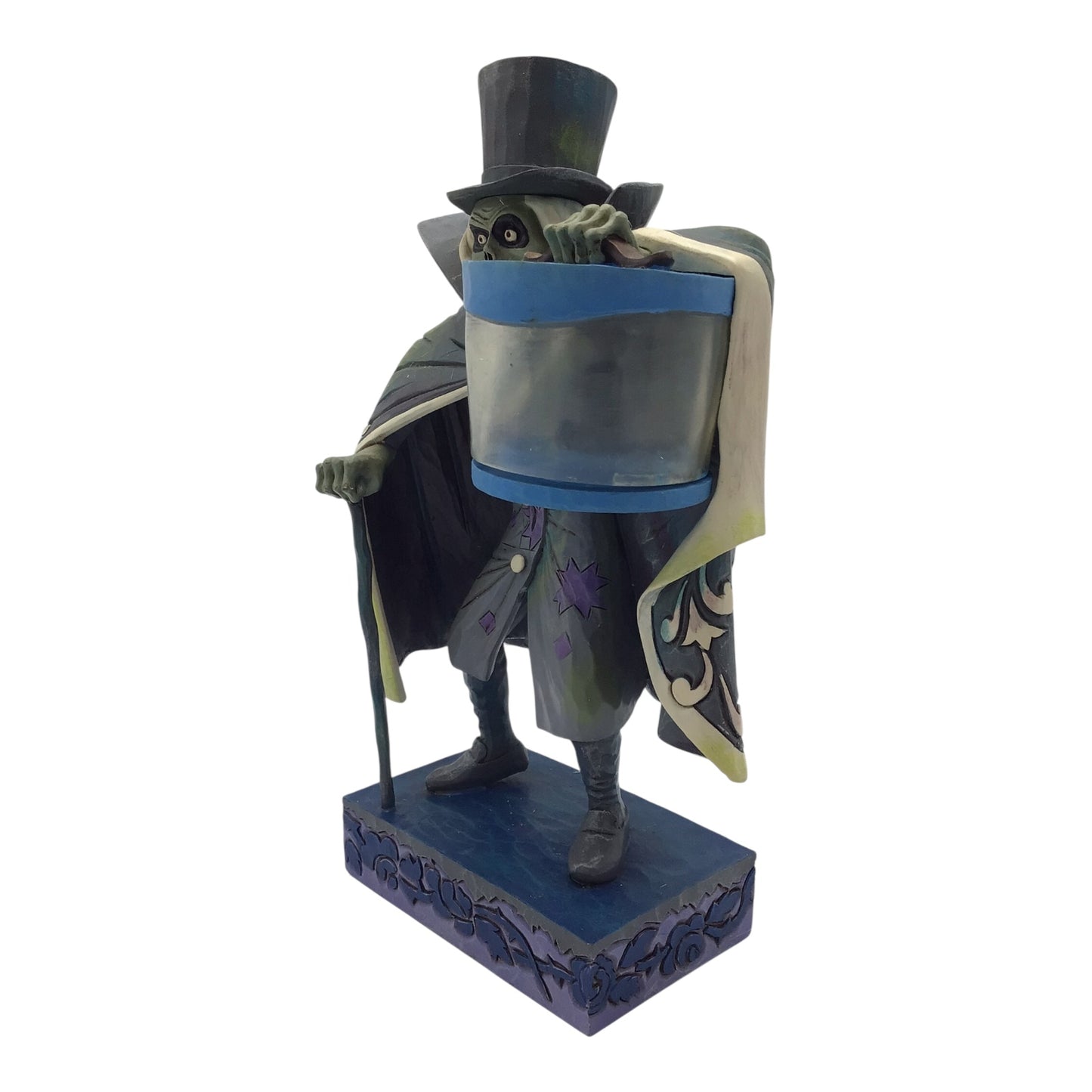 Enesco Disney Traditions Hat Box Ghost Figurine – Haunted Mansion Collectible by Jim Shore
