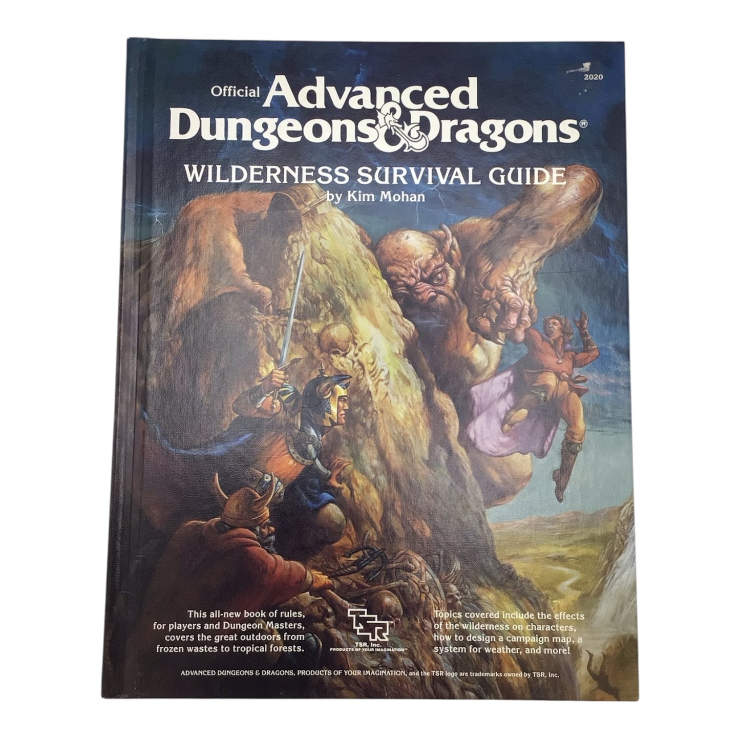 Advanced Dungeons & Dragons Wilderness Survival Guide 1986