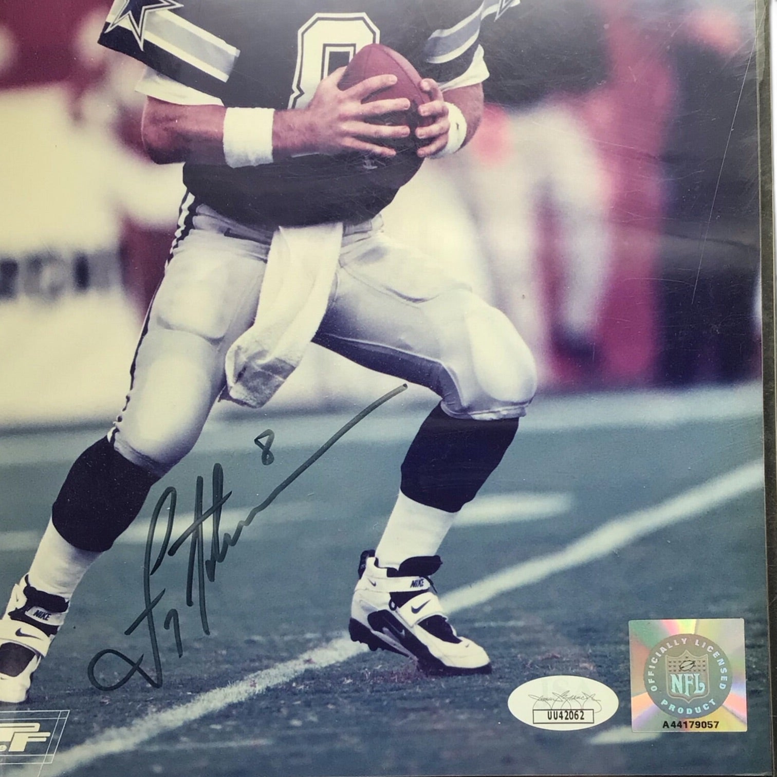 Troy Aikman Signed Photo Plaque - JSA Authenticated