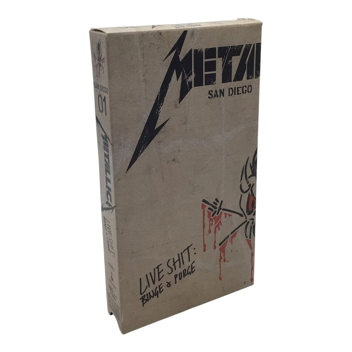 Metallica San Diego Live Shit: Binge & Purge VHS Tape