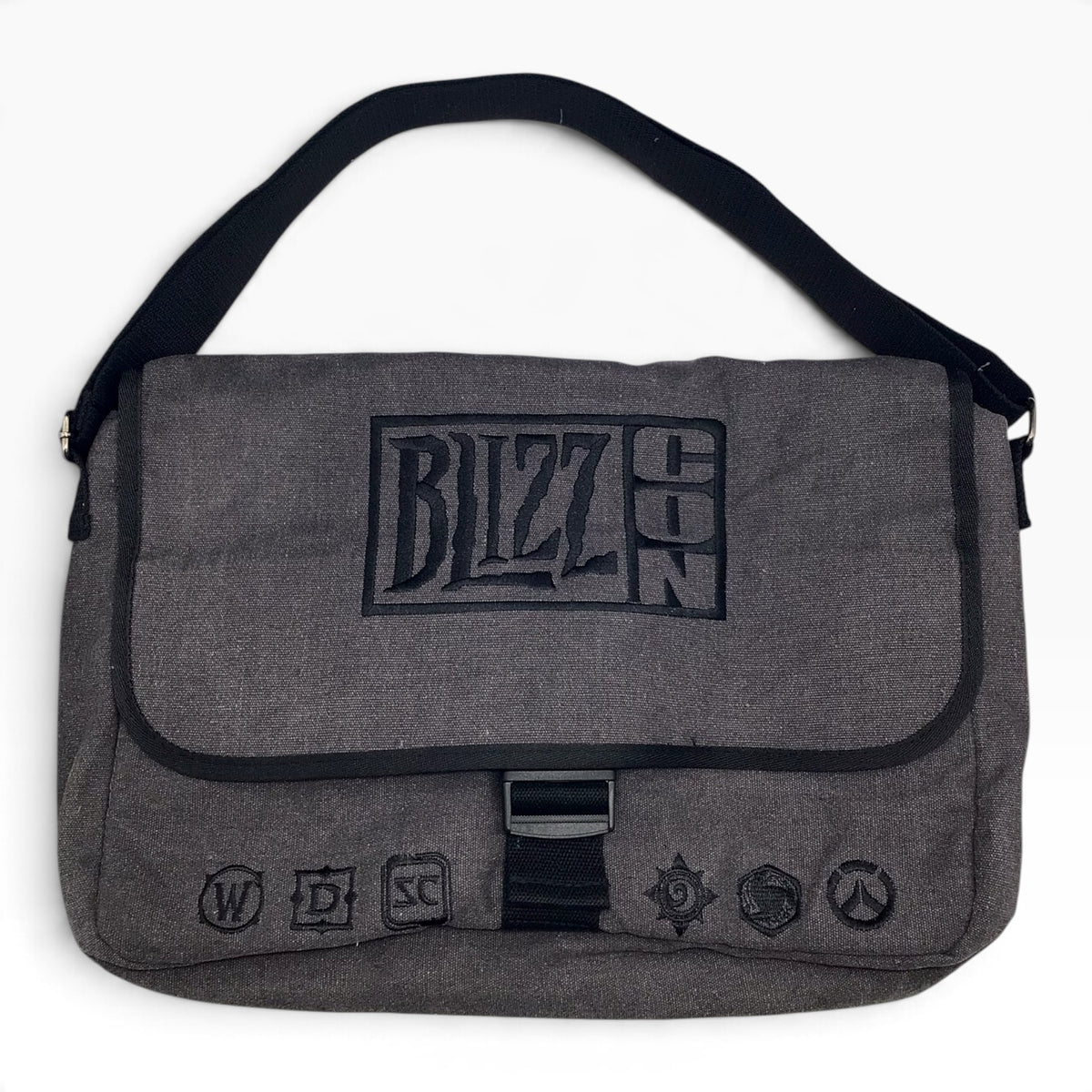 BlizzCon 2015 Goody Bag Gray Messenger Bag & Blizzard - Gaming Collectibles Set