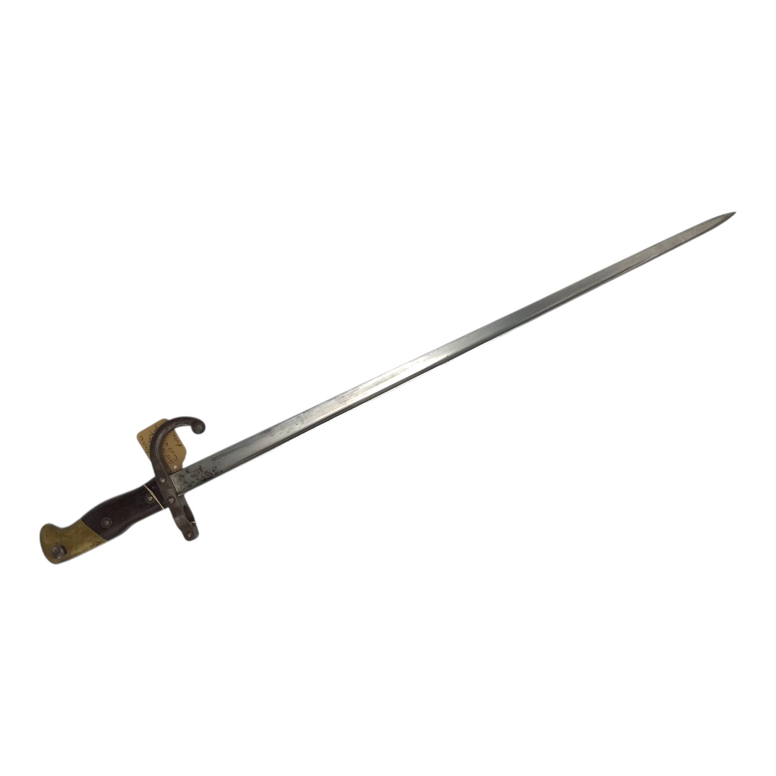 Franco Prussian 1877 French Gris Bayonet Sword w/ Sheath