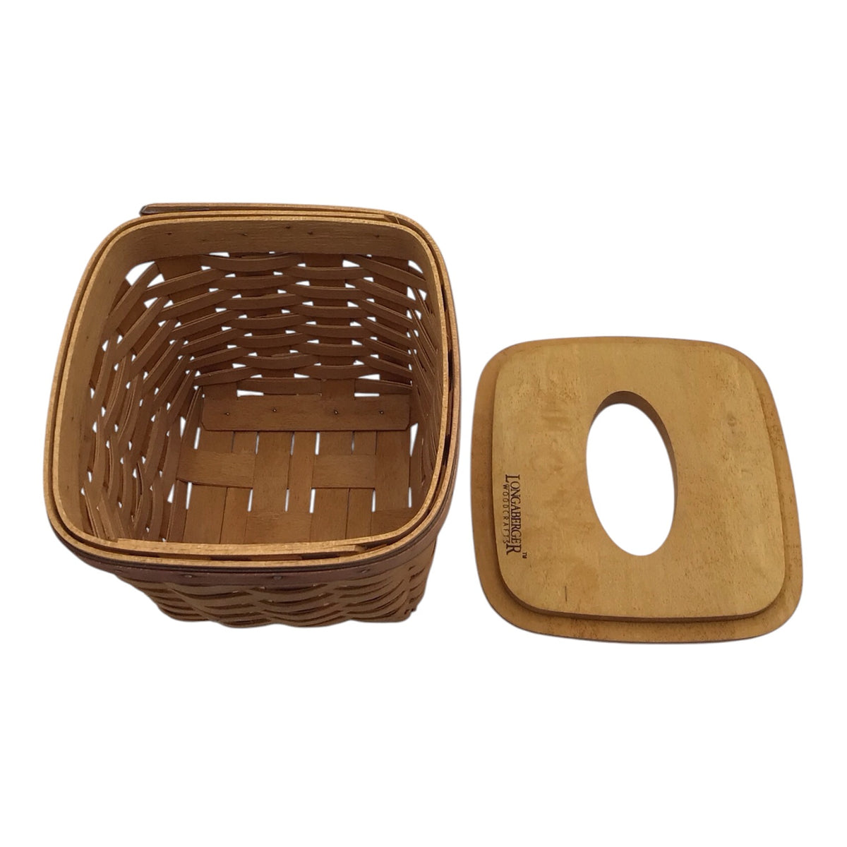 Longaberger Tissue Basket