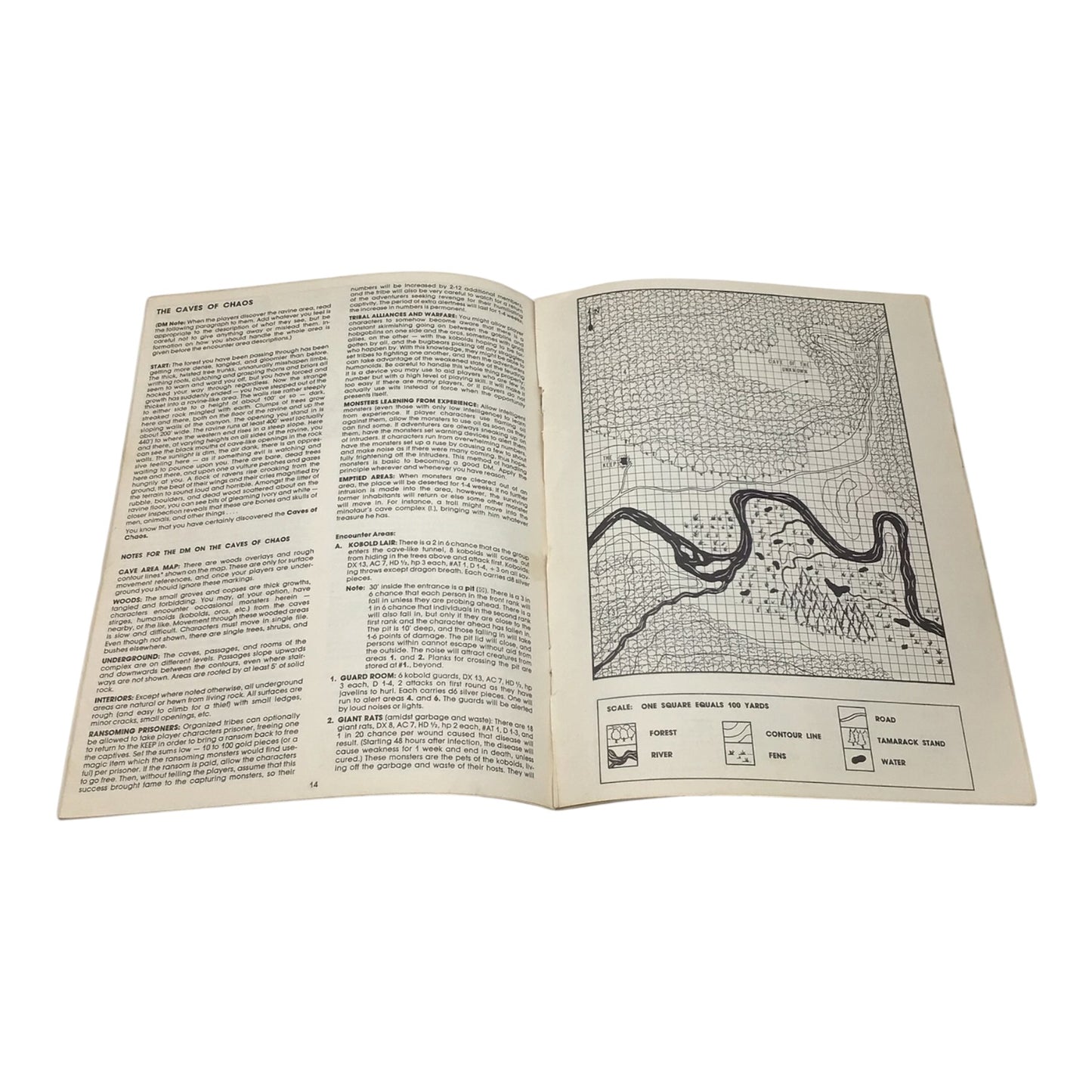 Dungeons & Dragons Module B2 The Keep on the Borderlands #9034 (1980)
