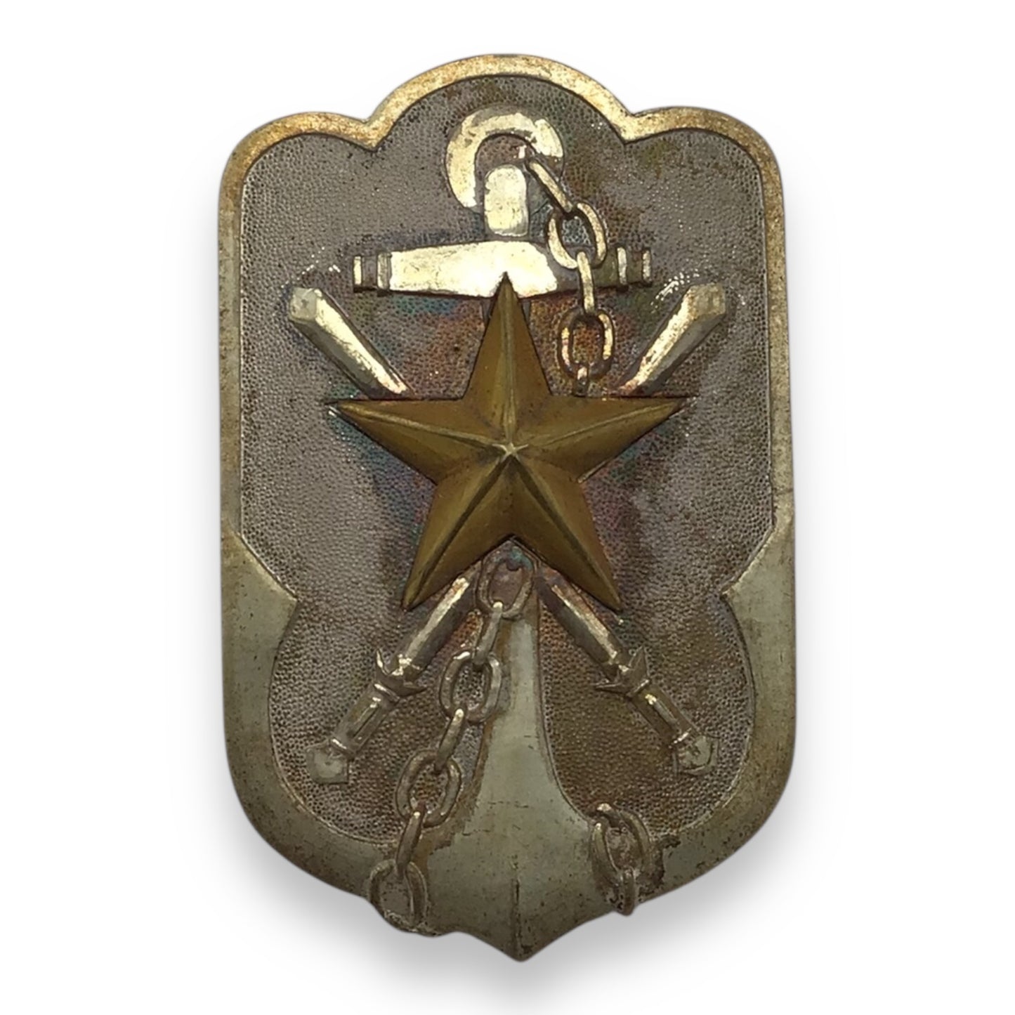 WWII Japanese Time Expired Soldiers Badge with Rosette Backing in Rare Award Presentation Box