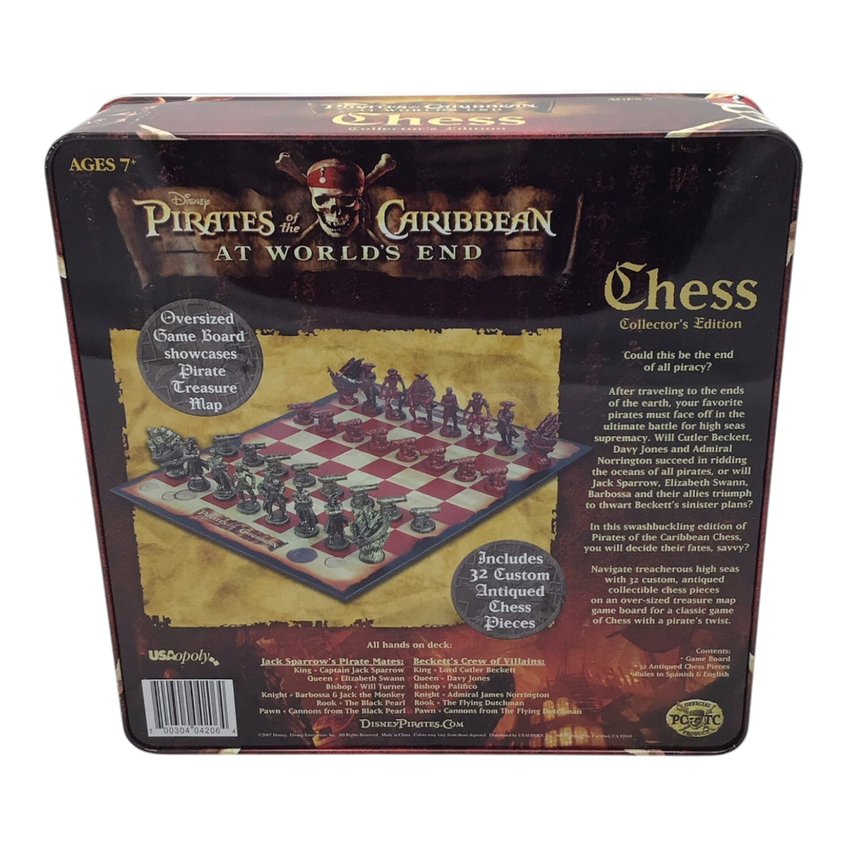 Pirates of the Caribbean At World's End Chess Collector's Edition