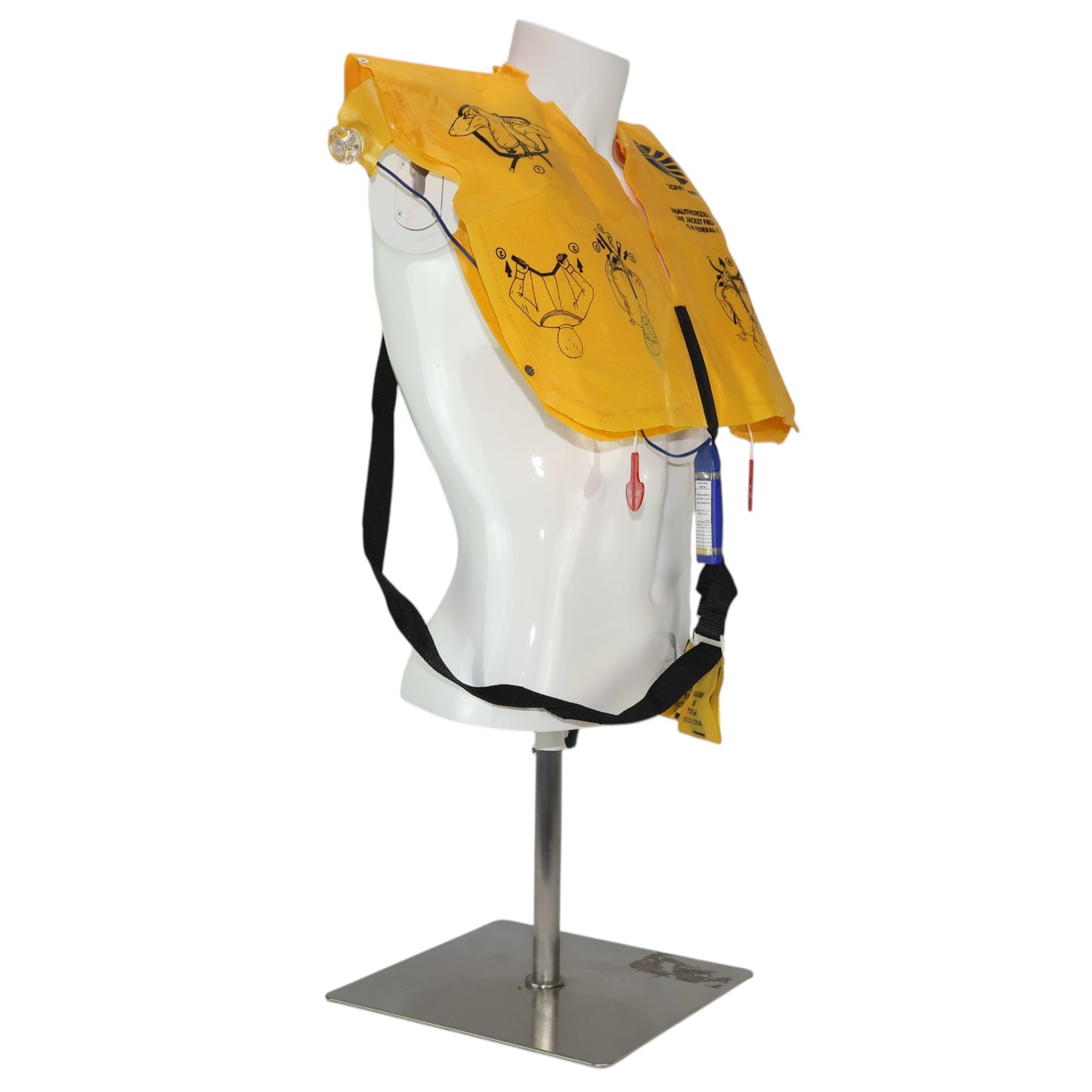 Hoover Industries Continental Airlines Inflatable Life Preserver – Vintage Airline Safety Collectible