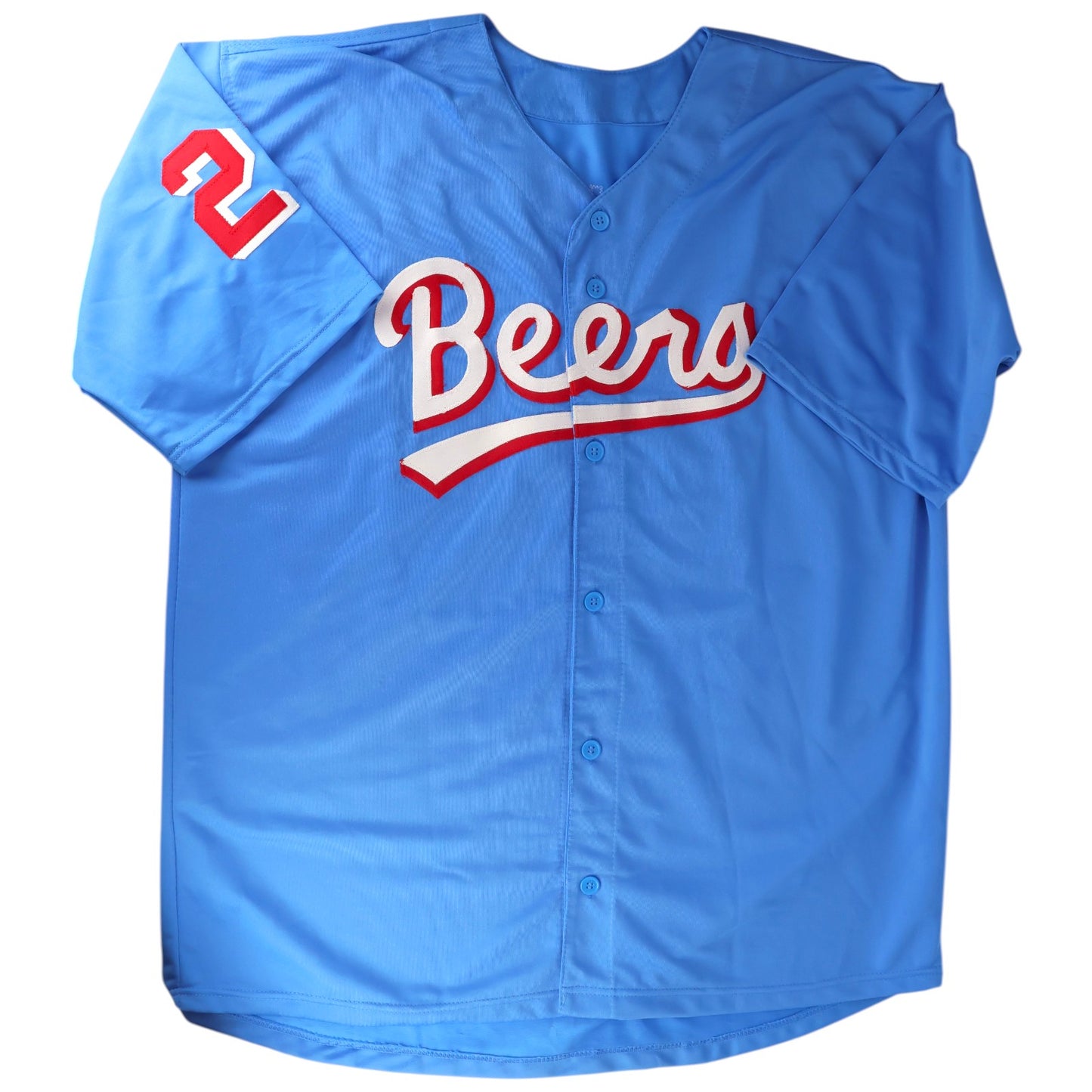 BASEkitball Movie Autographed "BEERS" Jersey Dian "Squeak" Bachar COA Included
