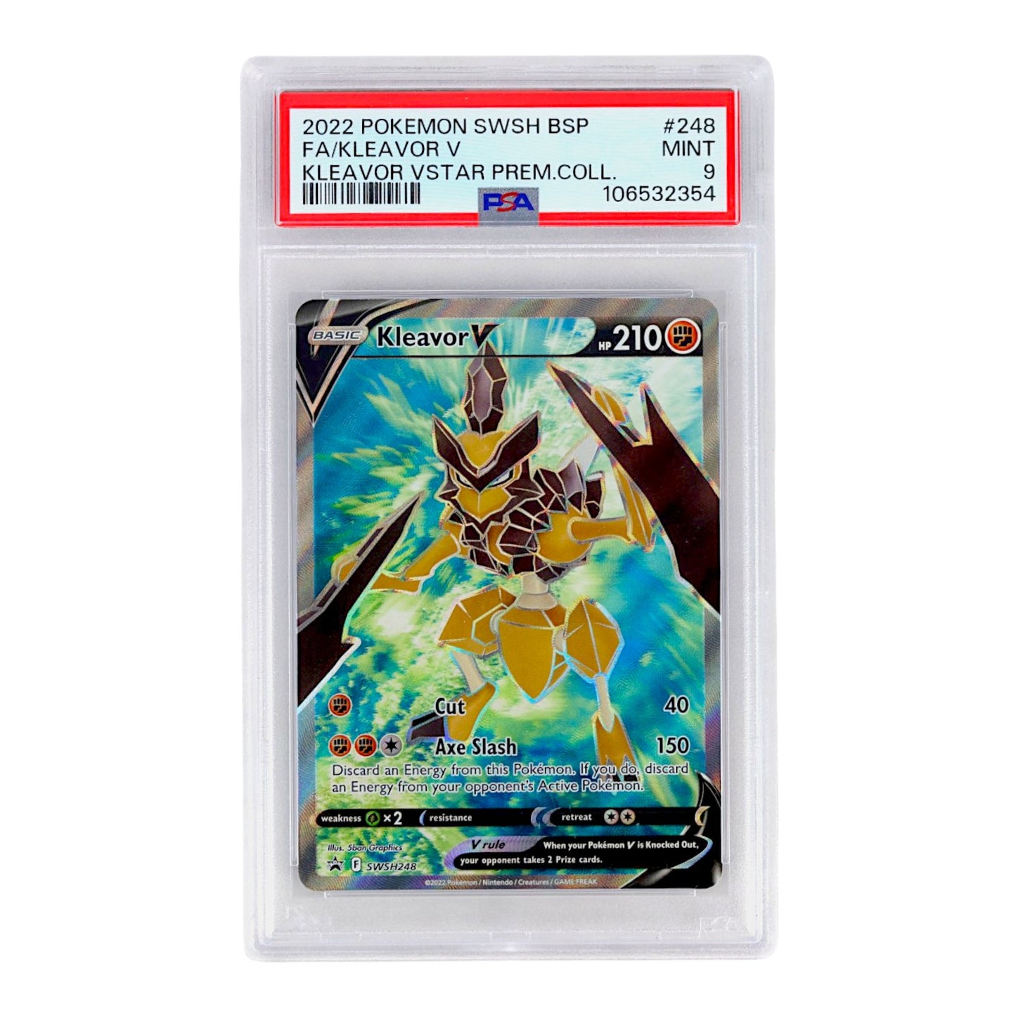 2022 Kleavor V #248 PSA 9