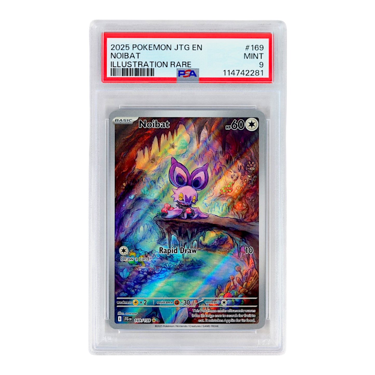 2025 Noibat #169 PSA 9