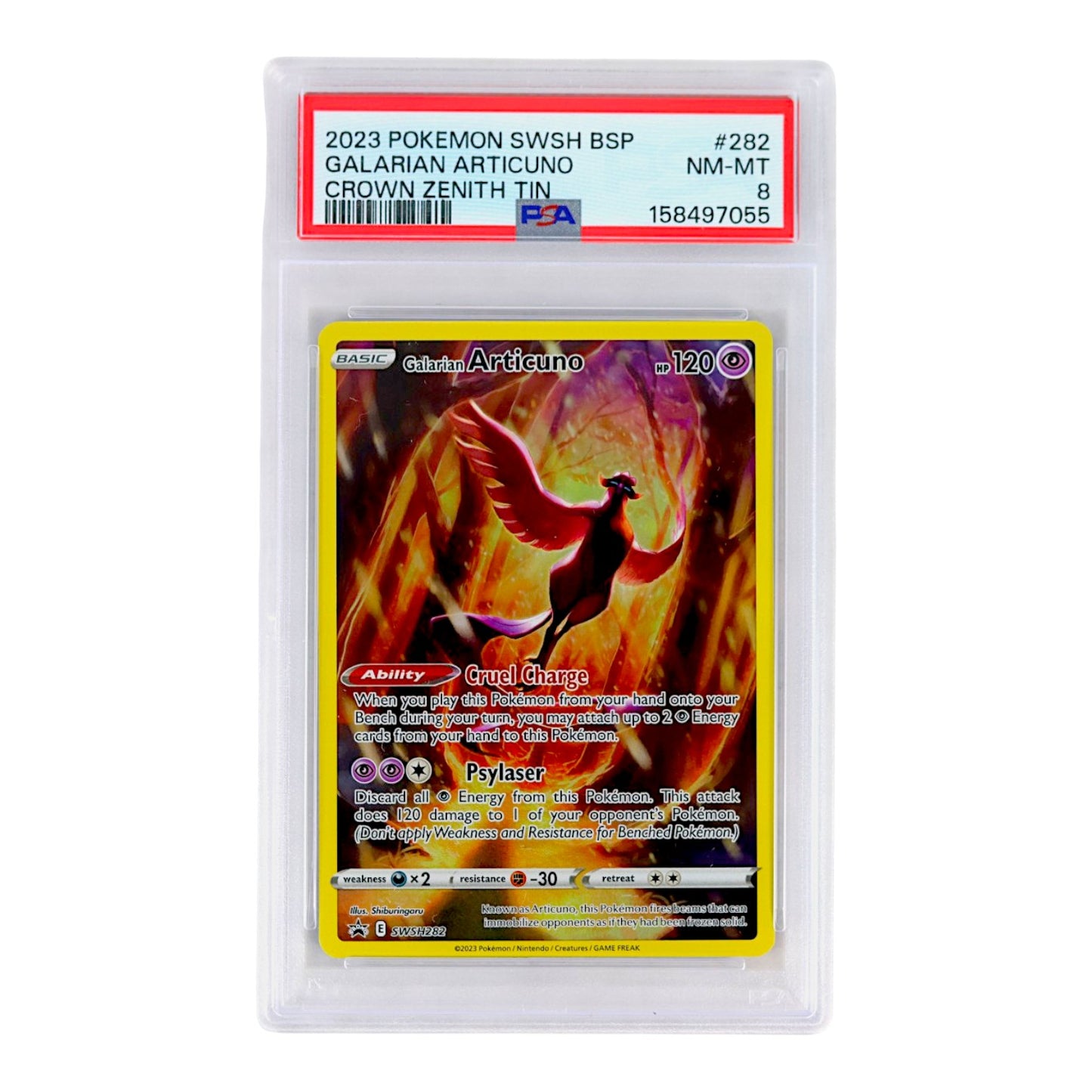 2023 Galarian Articuno #282 PSA 8