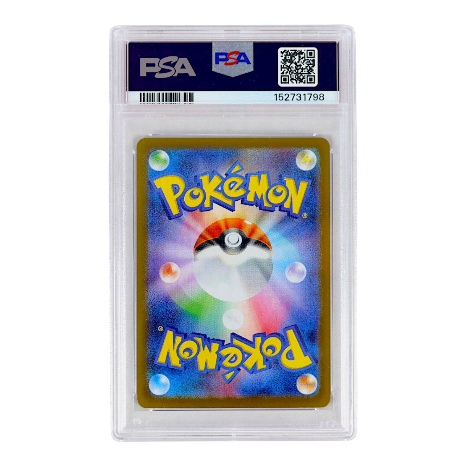 2025 Rocket's Moltres EX #112 (Japanese) PSA 9
