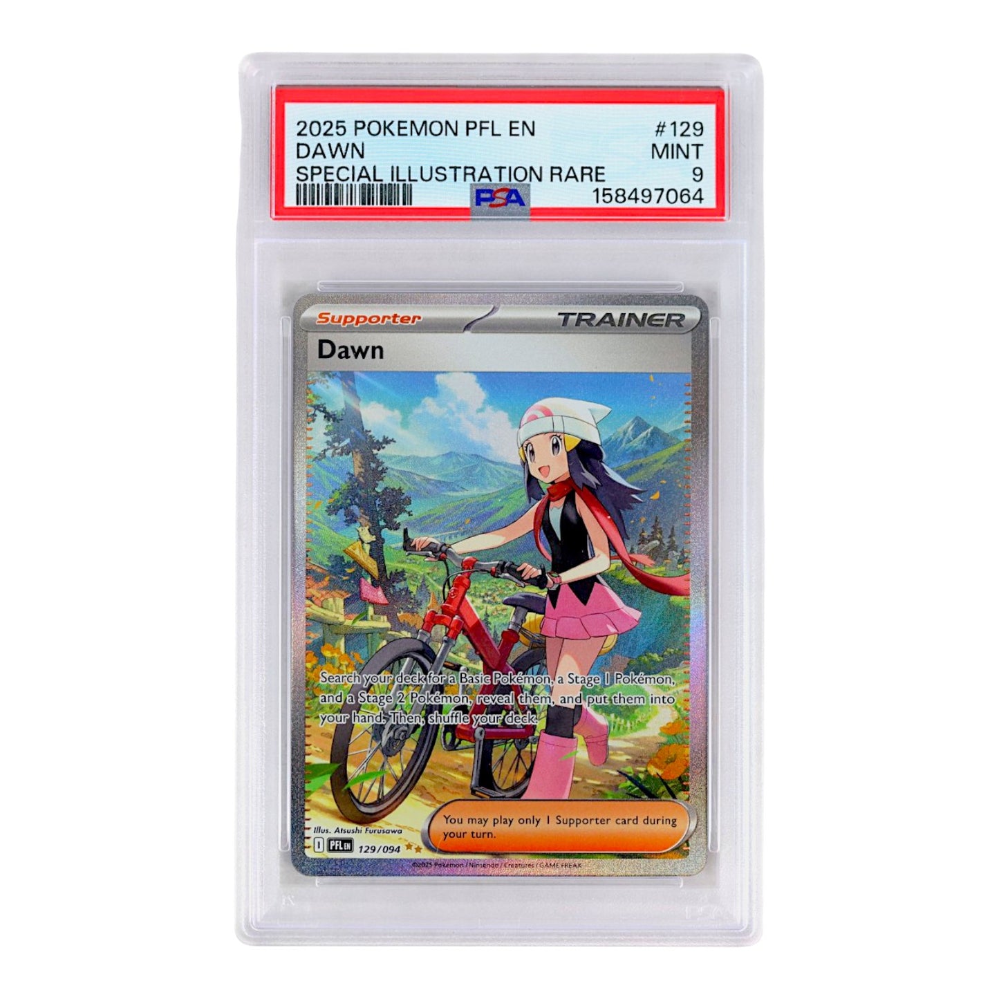2025 Dawn #129 PSA 9