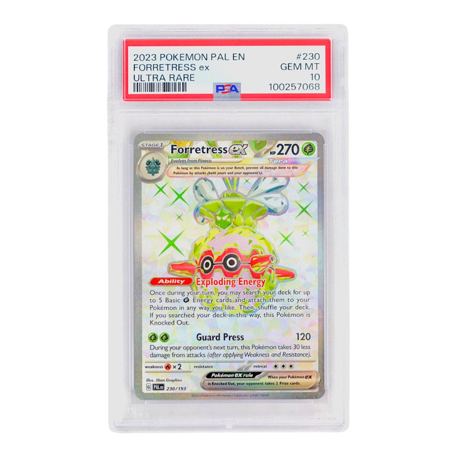 2023 Forretress EX #230 PSA 10