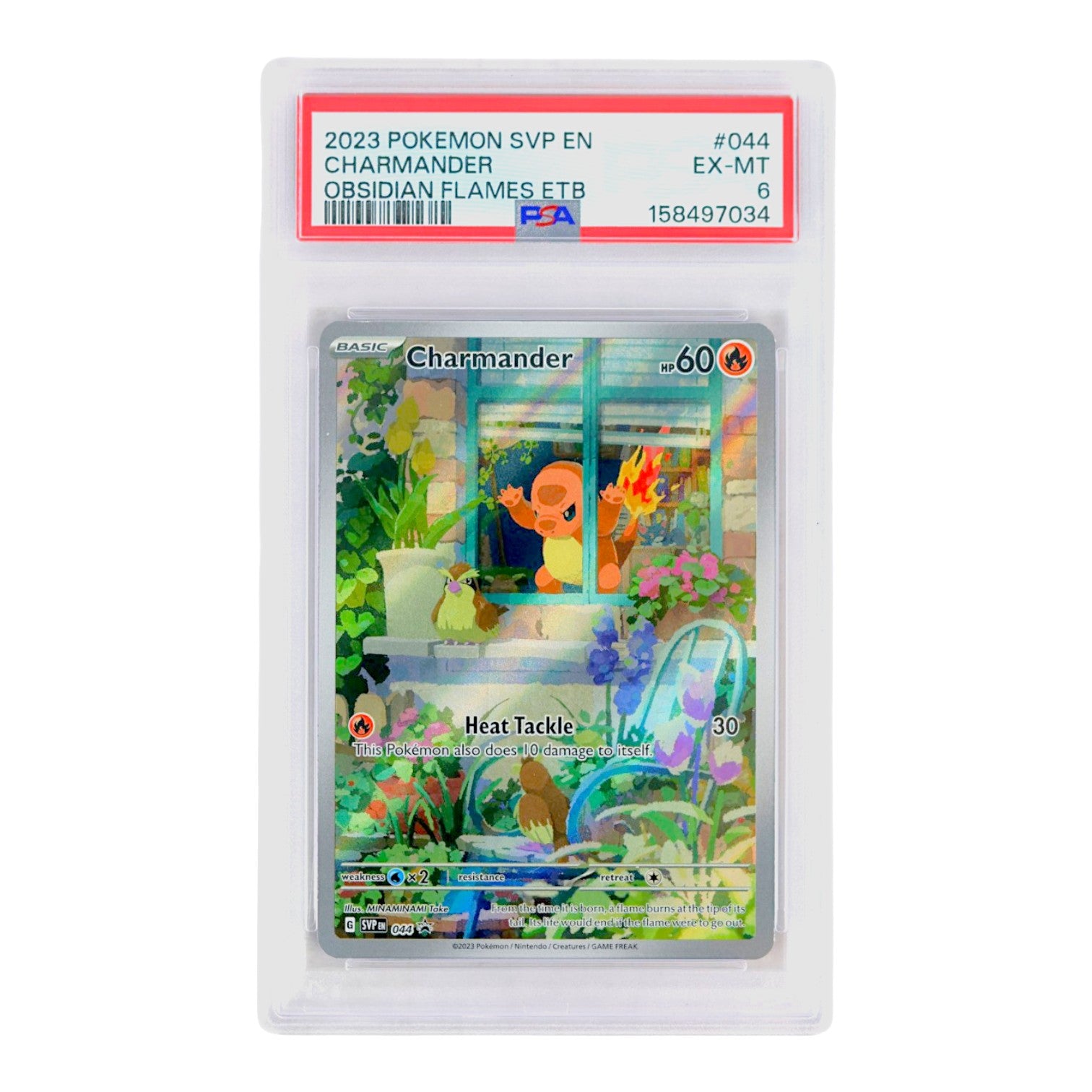 2023 Charmander #044 PSA 6