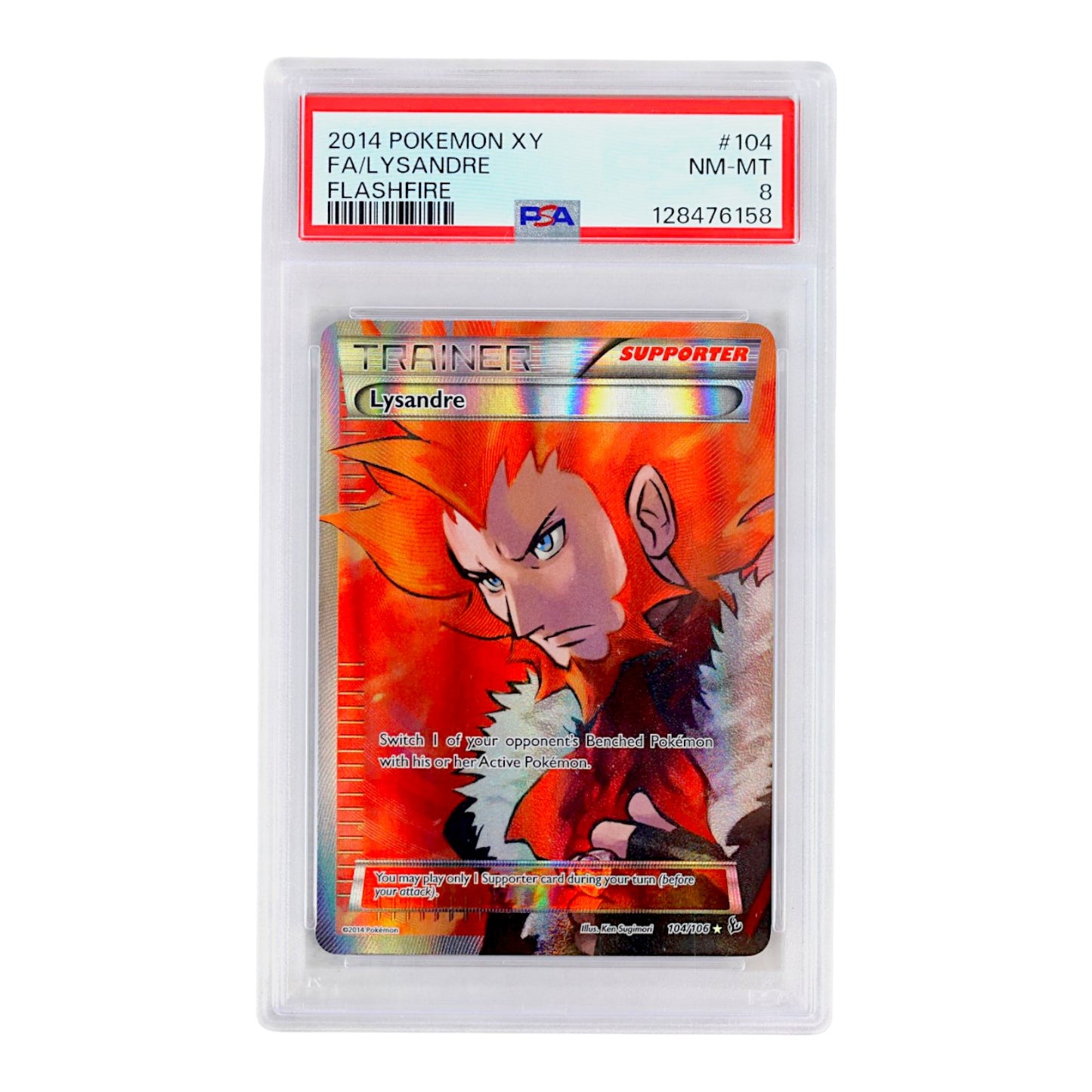 2014 Lysandre #104 PSA 8