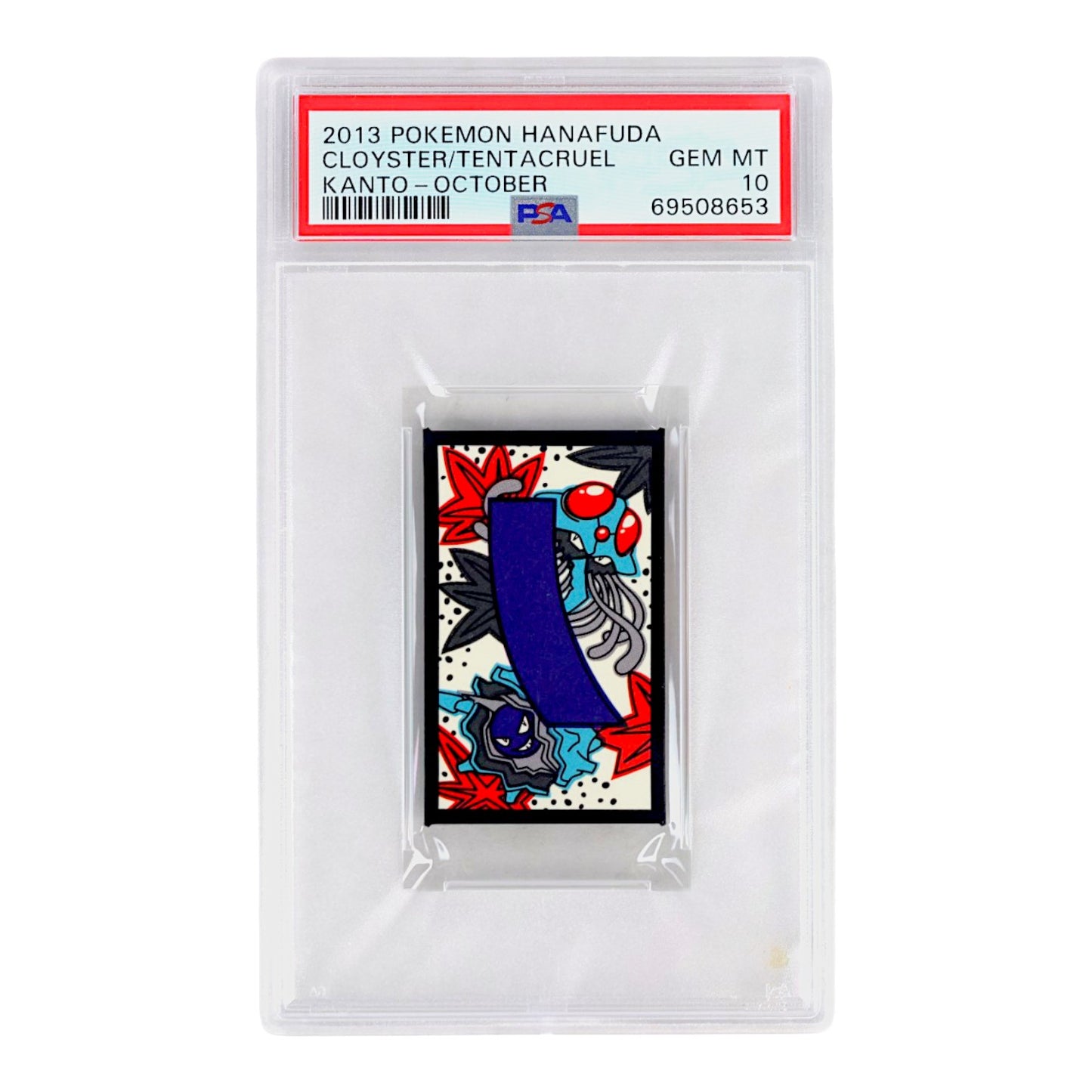 2013 Hanafuda Cloyster/Tentacruel PSA 10