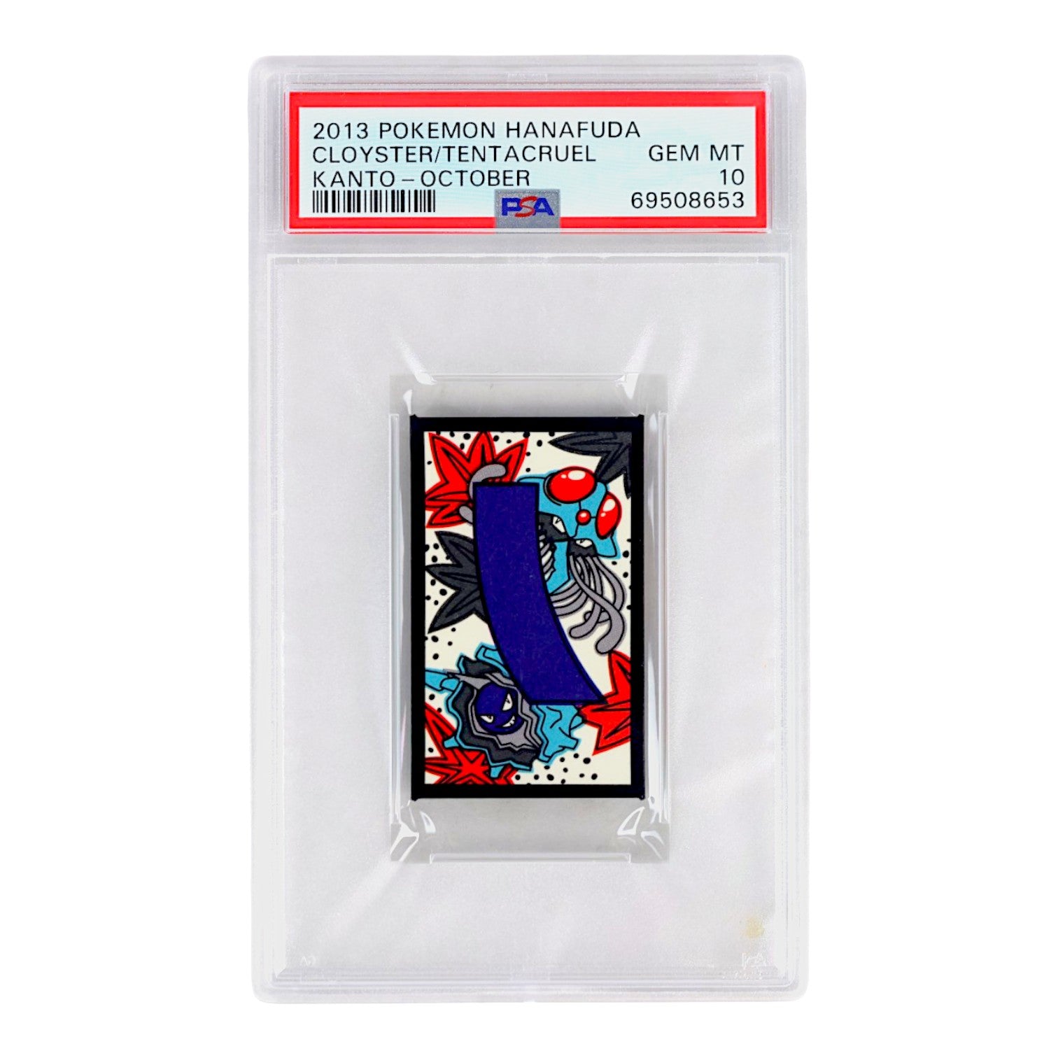 2013 Hanafuda Cloyster/Tentacruel PSA 10