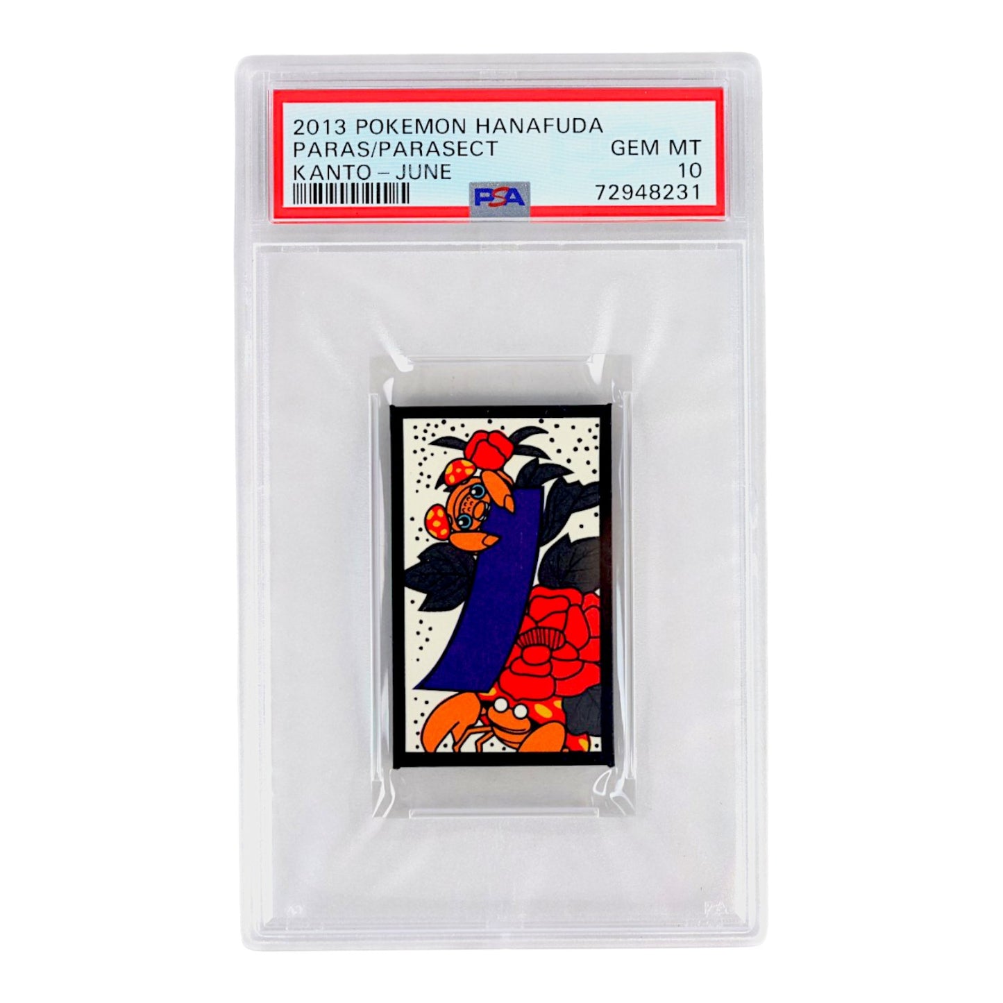 2013 Hanafuda Paras/Parasect PSA 10